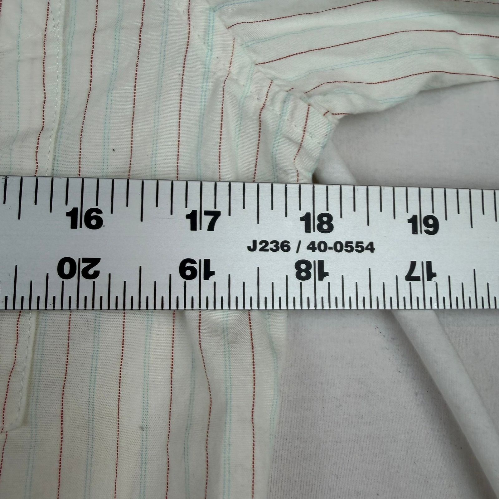 Hollister y2k Hollister Company White Pinstripe Button-Up Shirt S Size S / US 4 / IT 40 - 4 Thumbnail