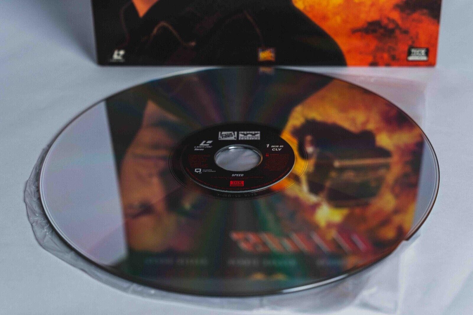 Designer VTG Speed Movie on Laser Disc Reeves Bullock Hopper - 1993 Size ONE SIZE - 3 Thumbnail