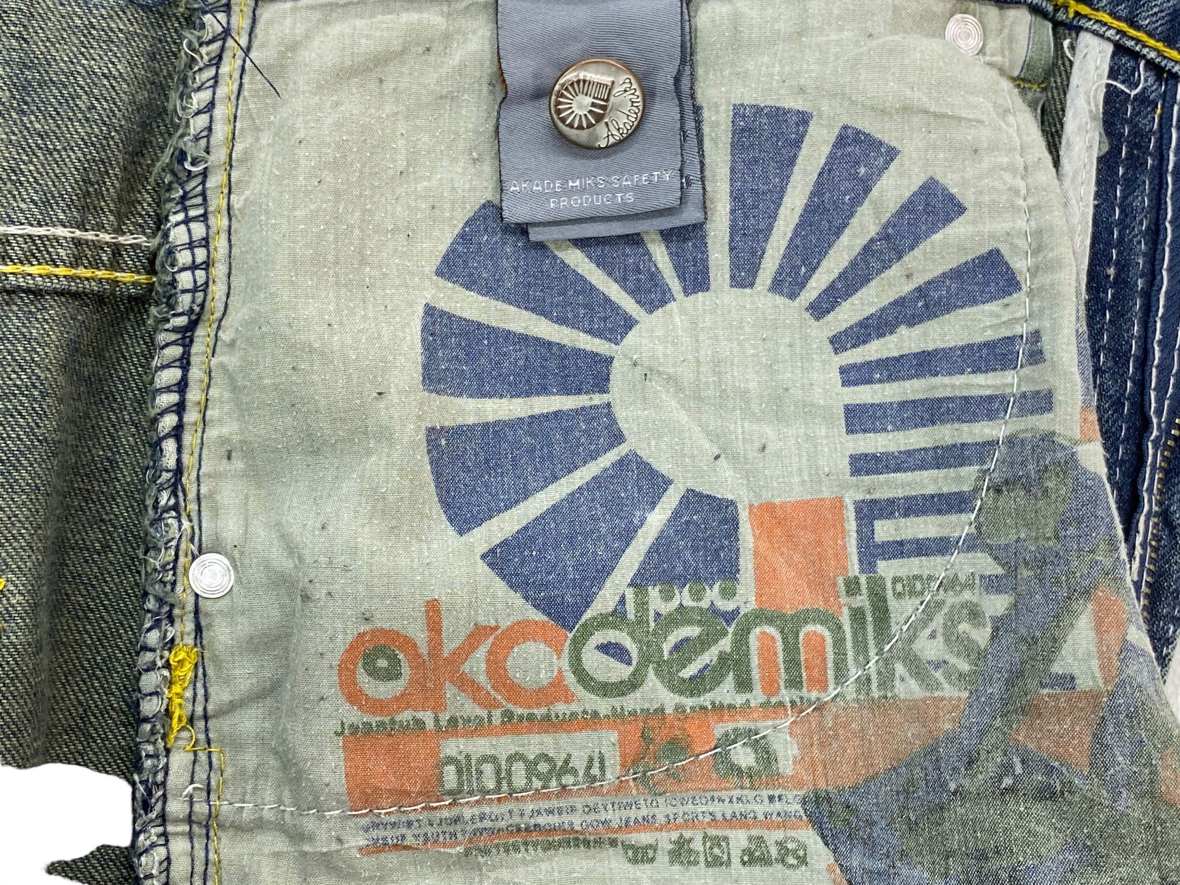Akademiks Akademiks Denim Jeans Hip Hop Baggy Skateboards Jeans Size US 36 / EU 52 - 14 Thumbnail