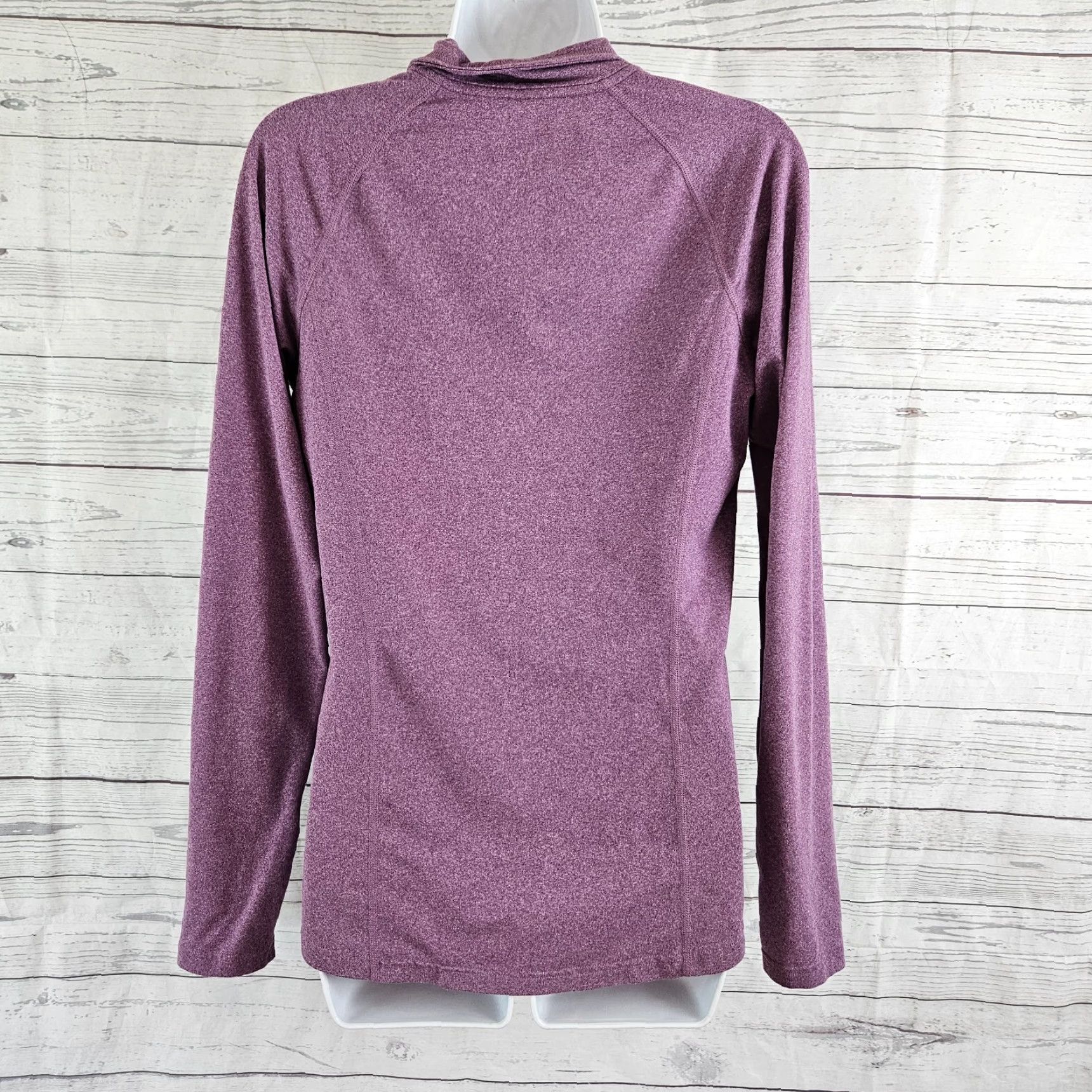 Vintage REI Co Op Womens 1/4 Zip Pullover Purple Long Sleeve M Medium Casual Activewear Women Size M / US 6-8 / IT 42-44 - 4 Thumbnail