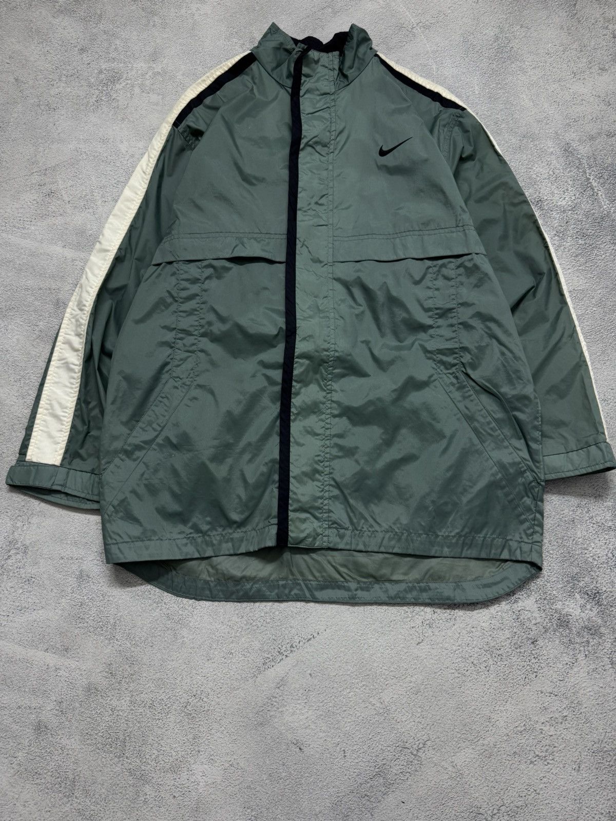 Nike Vintage Y2K Nike Nylon Mini Logo Jacket 00’s Size US S / EU 44-46 / 1 - 7 Thumbnail