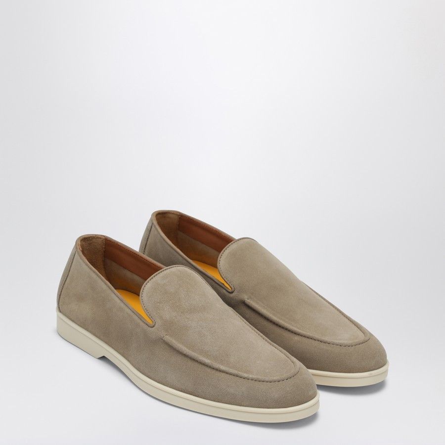 Doucal's o1d2blof0225 Leather Moccasin Loafers in Beige Size US 8.5 / EU 41-42 - 1 Thumbnail