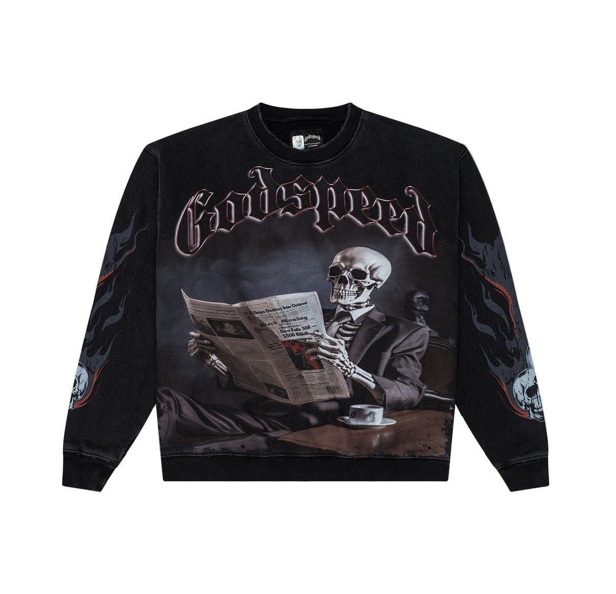 Godspeed Godspeed Black Monday Sweatshirt “Black” Size US M / EU 48-50 / 2 - 1 Thumbnail