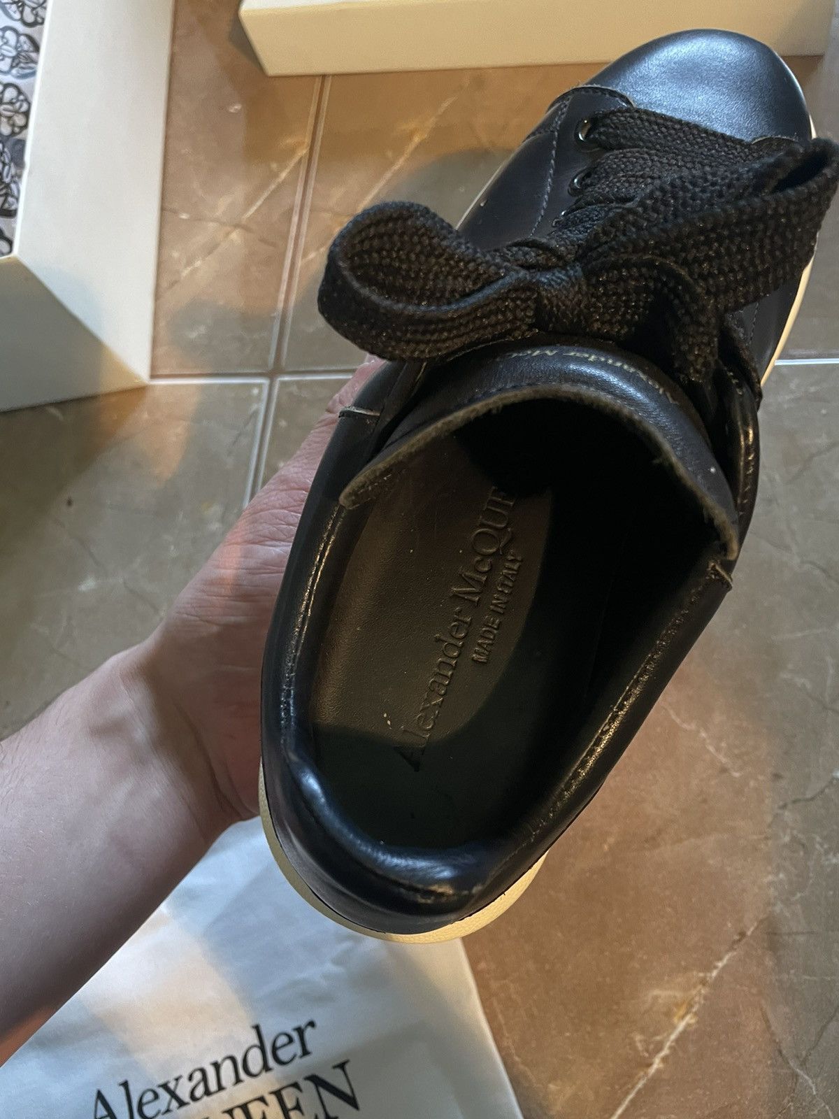 Alexander McQueen Authentic Alexander McQueen Oversized Sneakers - Size 39 Size US 9 / IT 39 - 7 Thumbnail