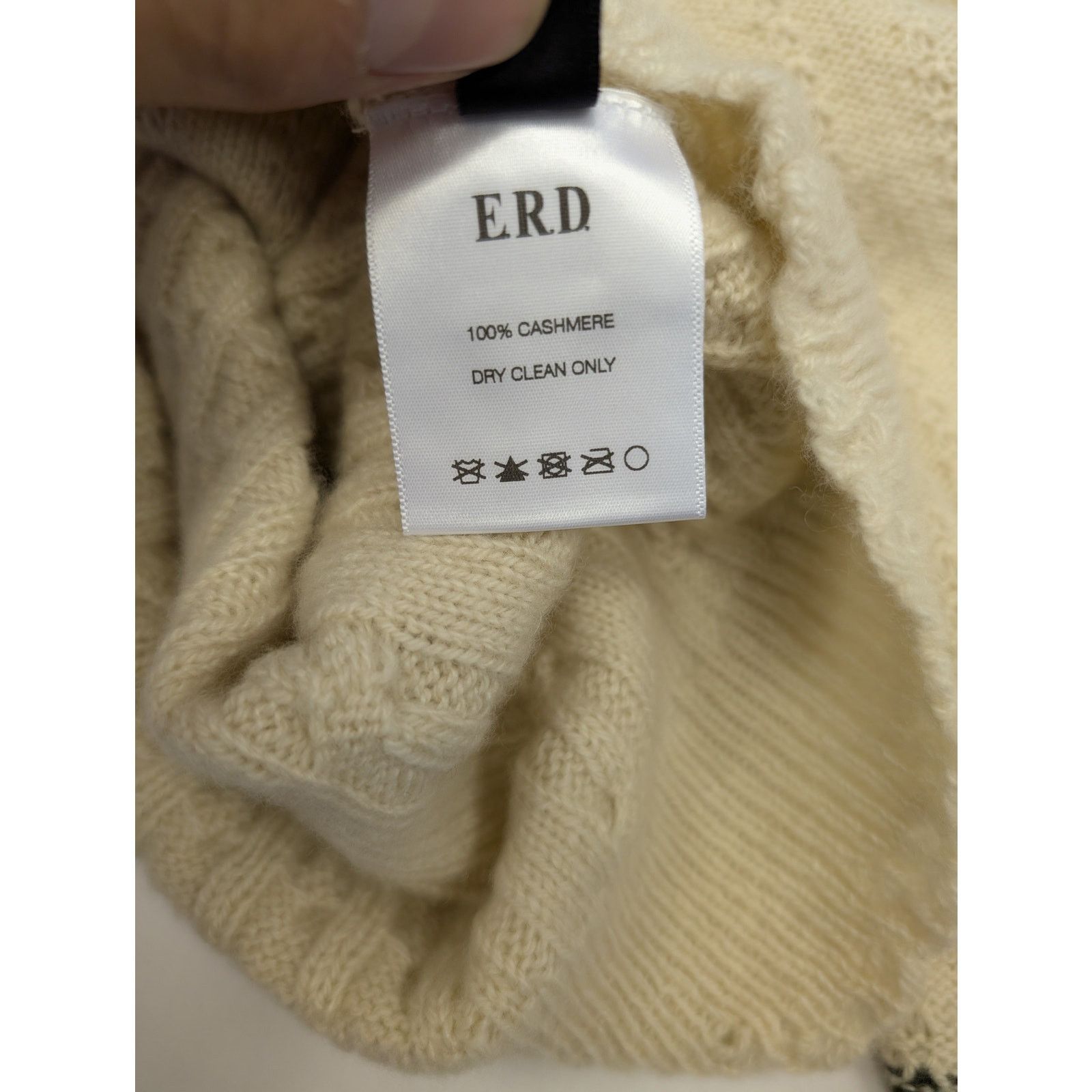 Enfants Riches Deprimes o1rshd1 Asymmetrical Varsity V-Neck Sweatshirt Ivory/Forest Size US XXL / EU 58 / 5 - 14 Thumbnail