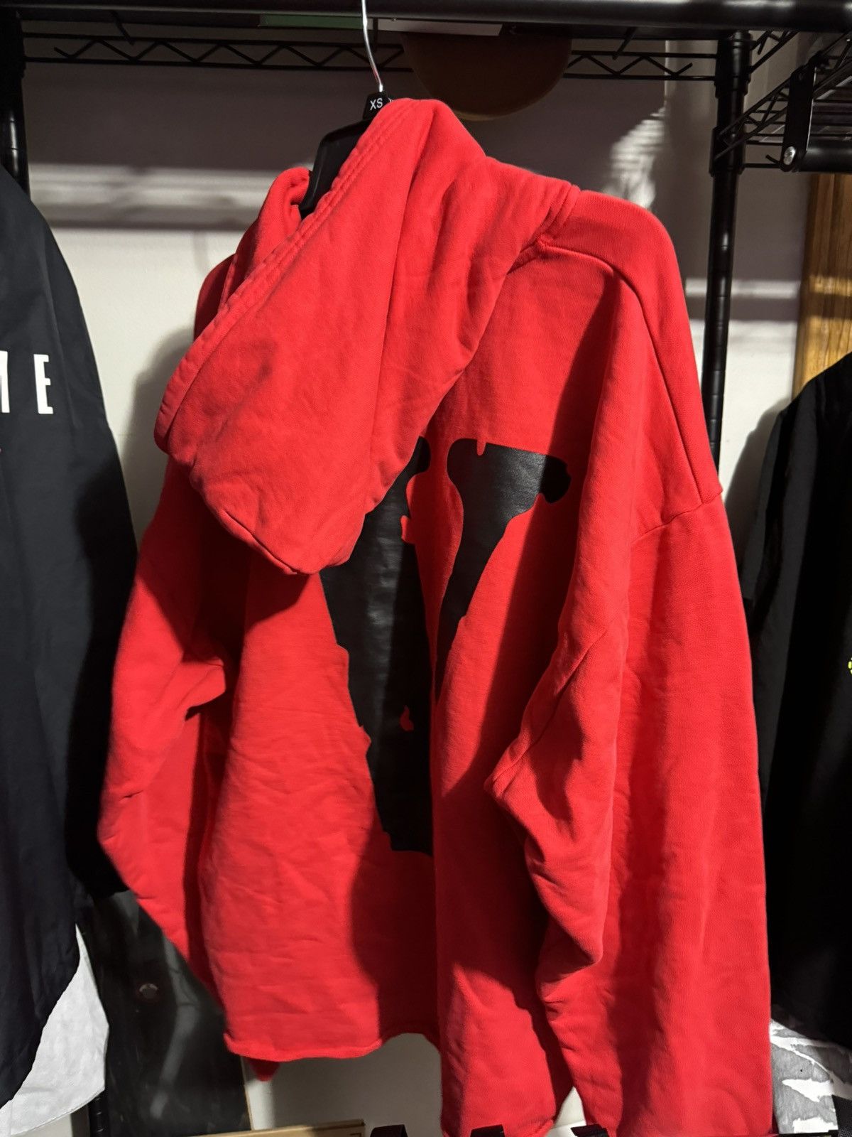 Vlone VLone Friends Hoody Red/Black XL Size US XL / EU 56 / 4 - 8 Thumbnail