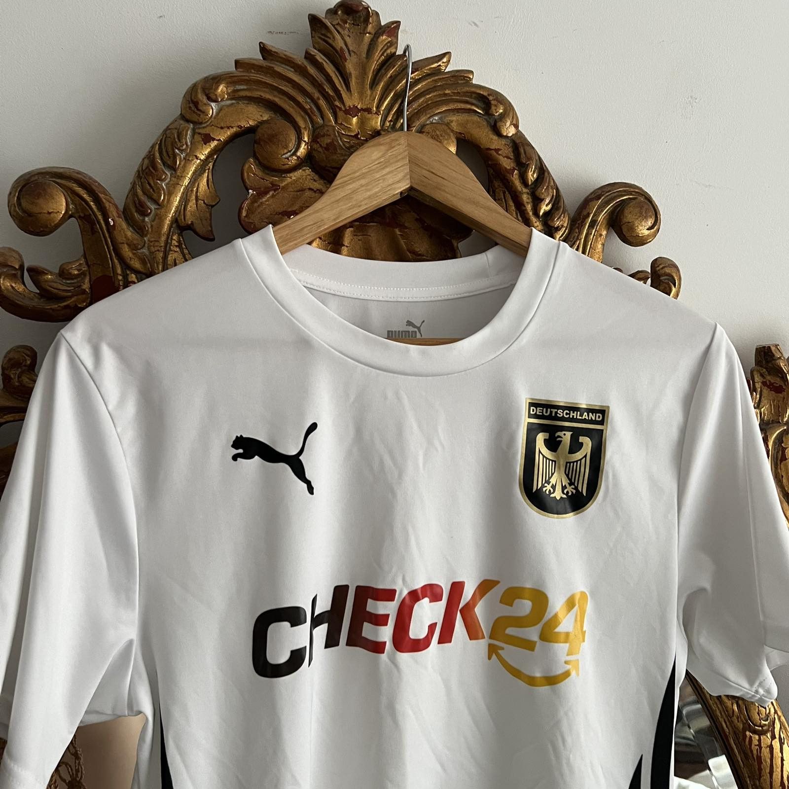 Puma Puma Deutshland Soccer Jersey Sz M Size US M / EU 48-50 / 2 - 2 Thumbnail