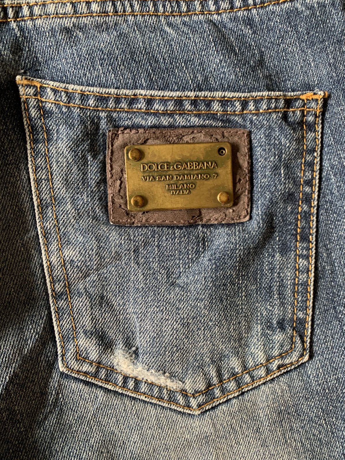 Dolce & Gabbana Dolce & Gabanna D&G jeans vintage designer y2k luxury italy Size US 32 / EU 48 - 3 Thumbnail