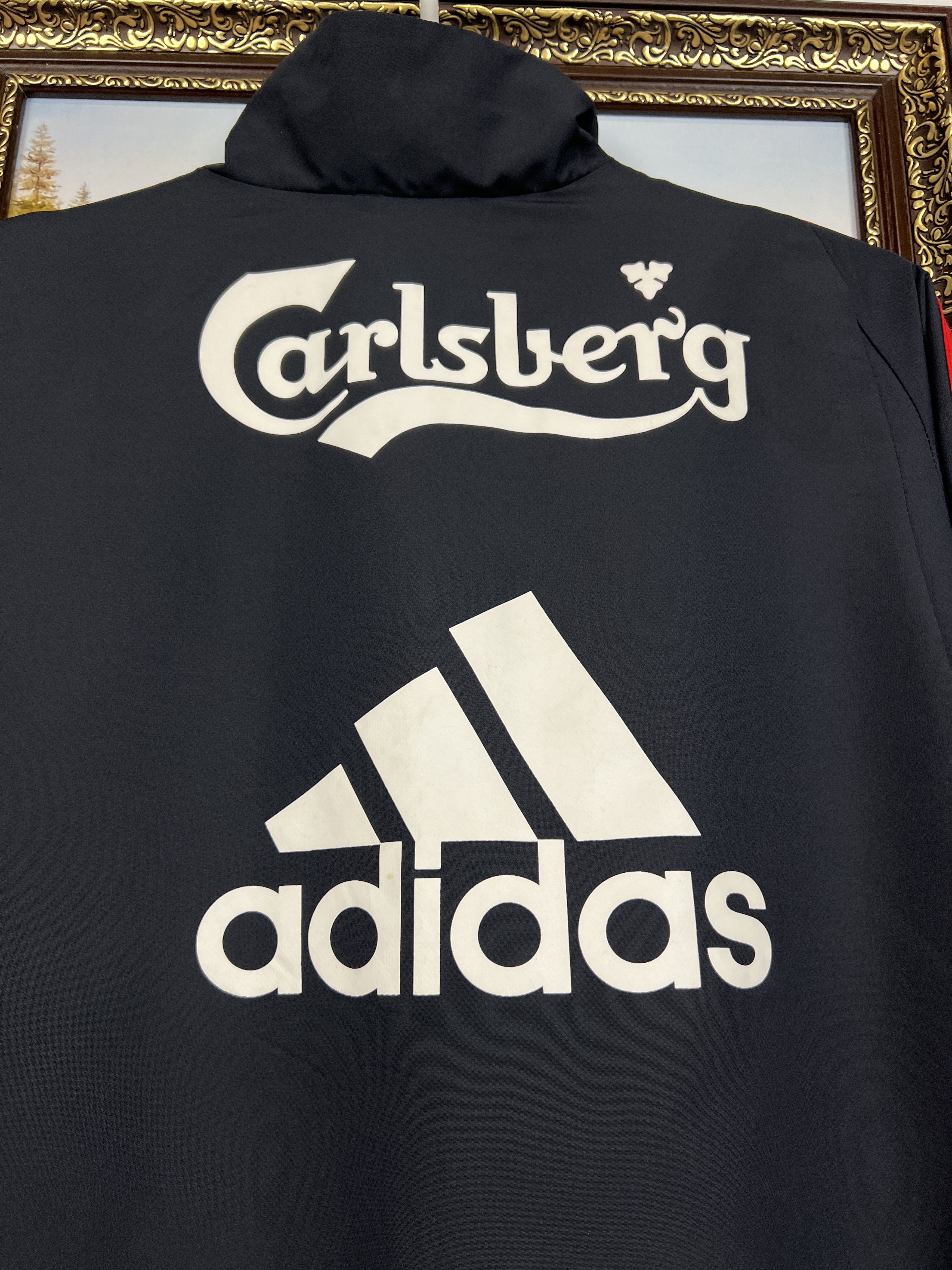 Adidas Vintage Adidas Liverpool Football Jacket Soccer YNWA Size US L / EU 52-54 / 3 - 15 Thumbnail