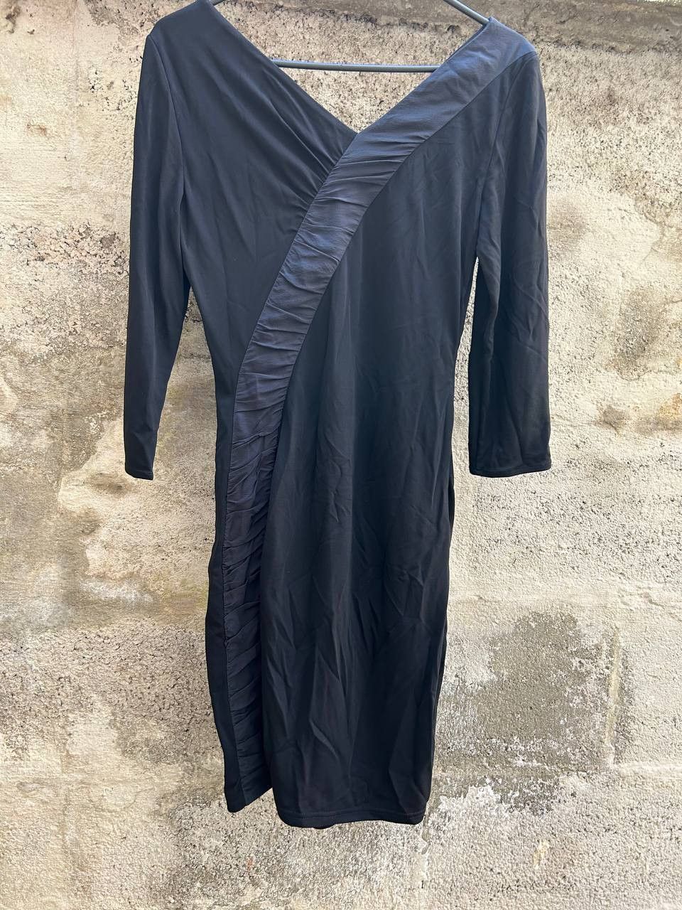 Versace Vintage Versace Silk Dress 42 M Anthracite Y2K Italy Designe Size M / US 6-8 / IT 42-44 - 10 Thumbnail
