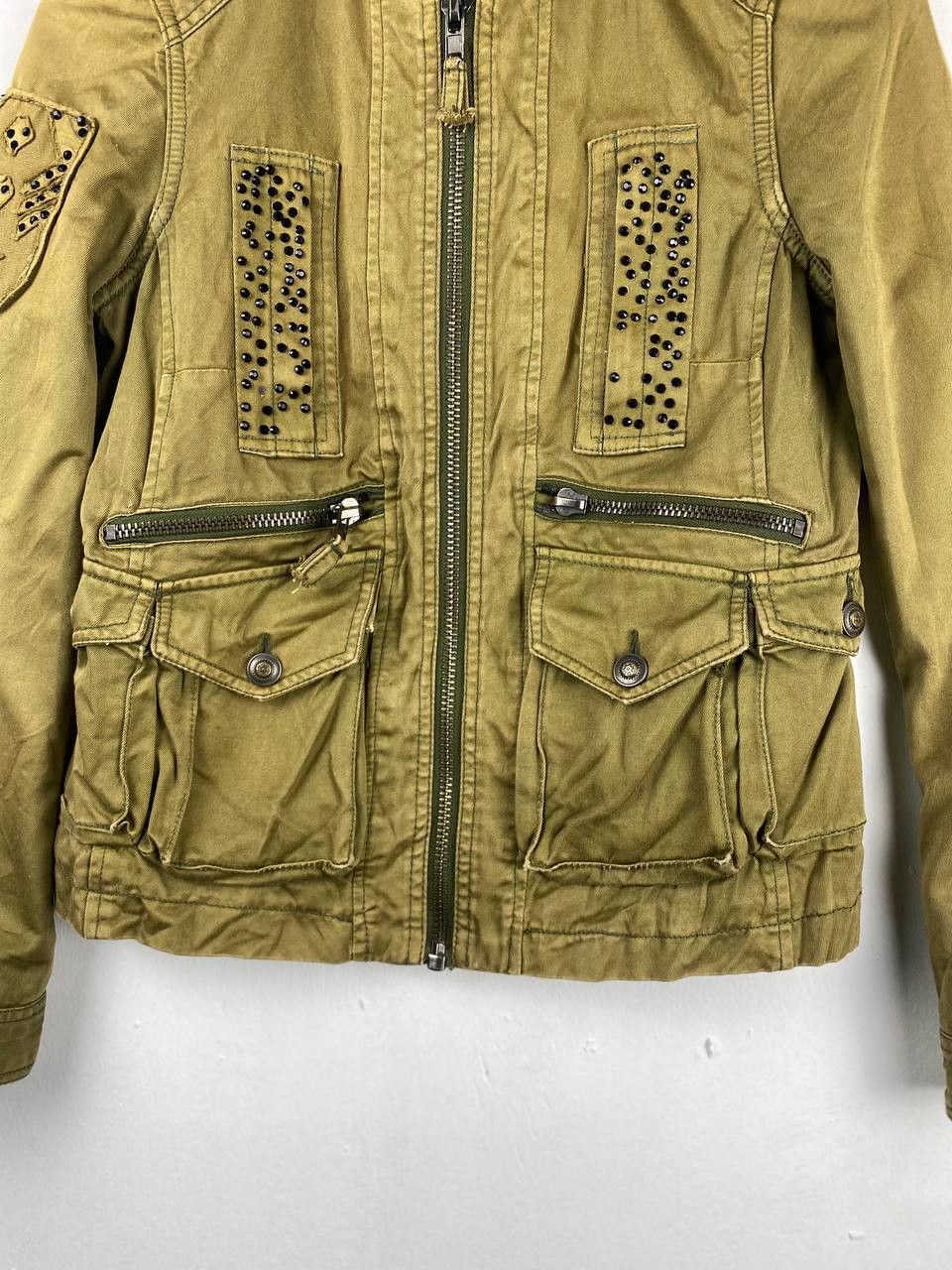 Japanese Brand zara basic bondage style jacket very nice design Size US S / EU 44-46 / 1 - 3 Thumbnail