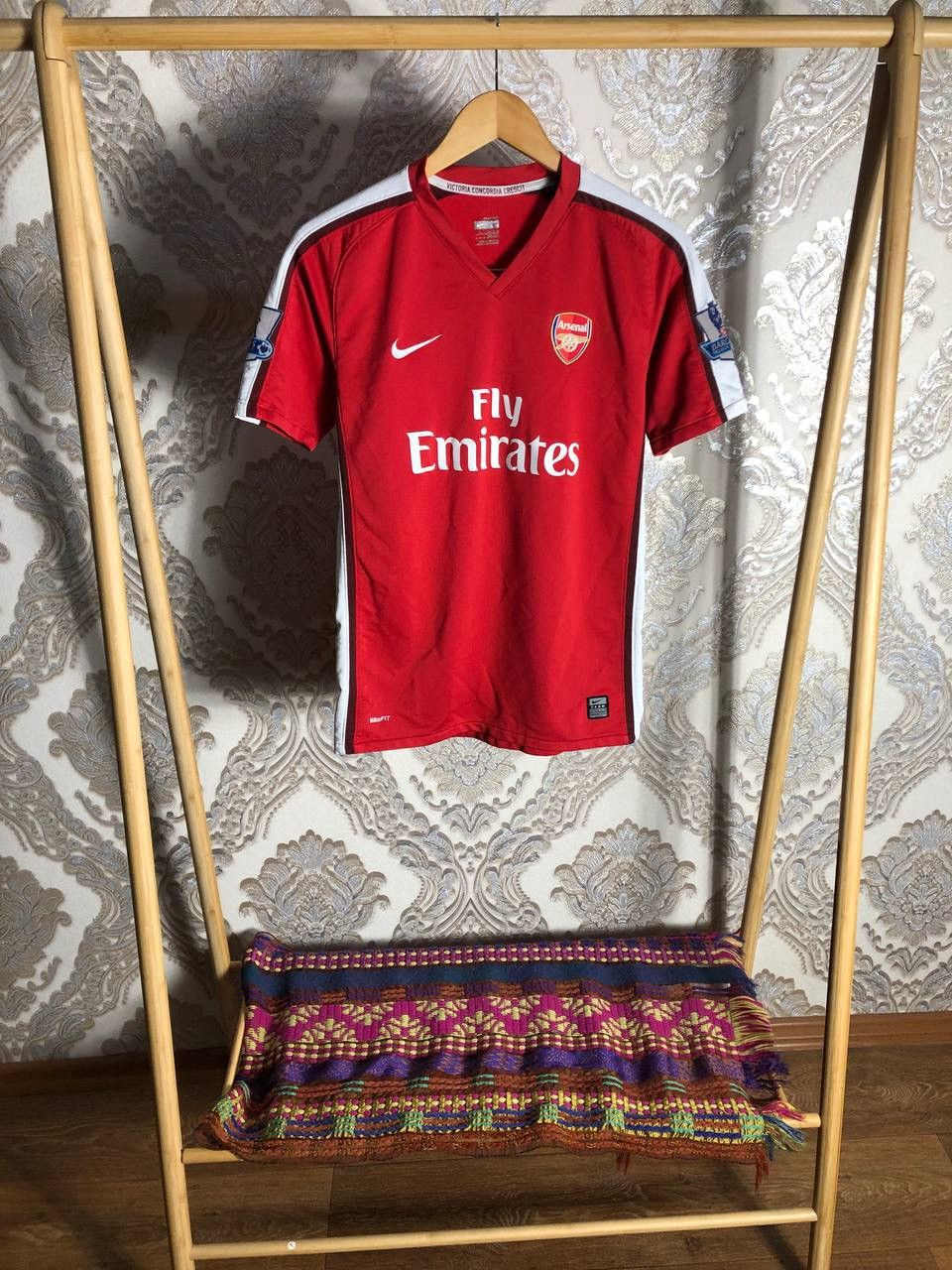 Nike VINTAGE NIKE FC ARSENAL LONDON ENGLAND SOCCER JERSEY RETRO Size US S / EU 44-46 / 1 - 2 Thumbnail
