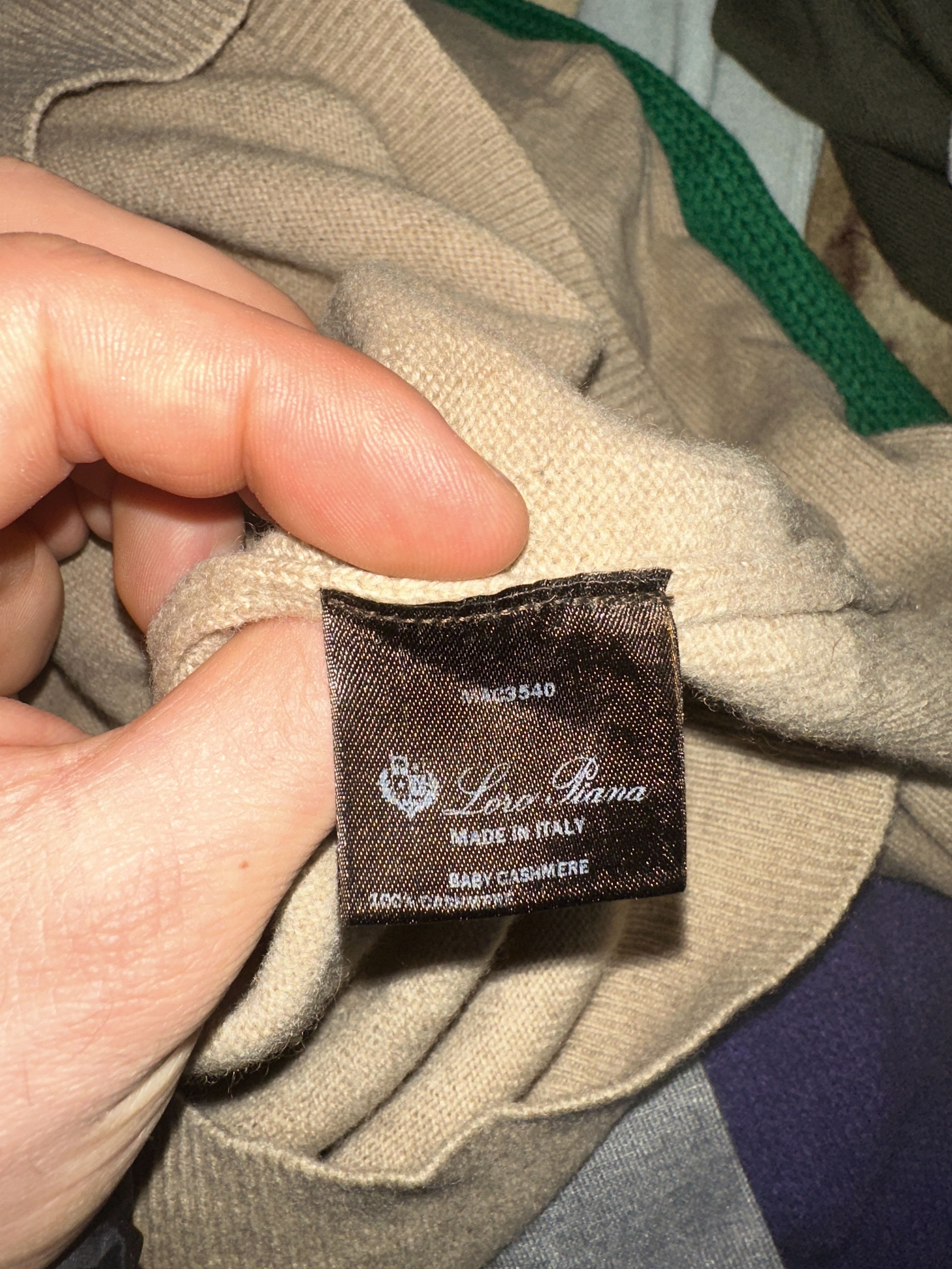 Loro Piana Loro Piana Baby Cashmere Turtleneck Sweater Size 46 IT Size US M / EU 48-50 / 2 - 7 Thumbnail