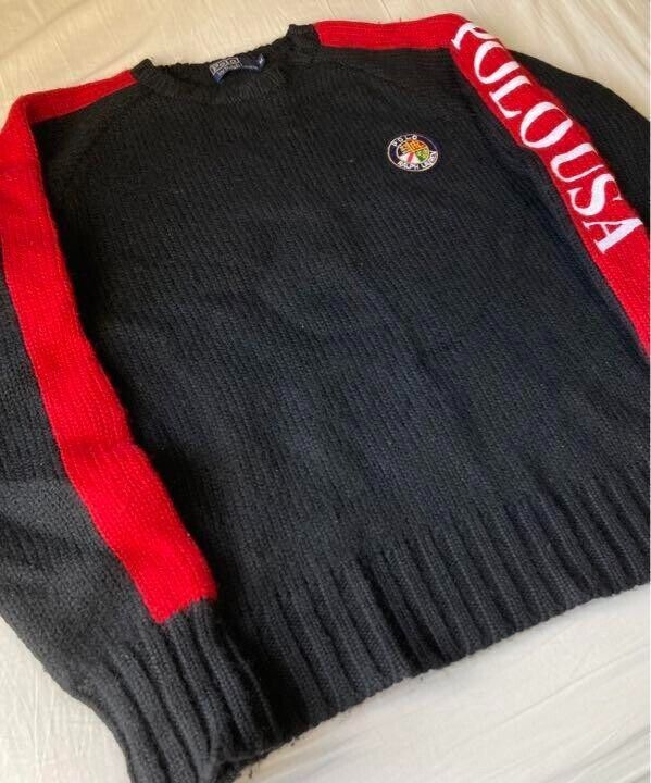 Polo Ralph Lauren Vintage Polo Ralph Lauren POLO USA Sweater Fit Men Small Size US S / EU 44-46 / 1 - 11 Thumbnail