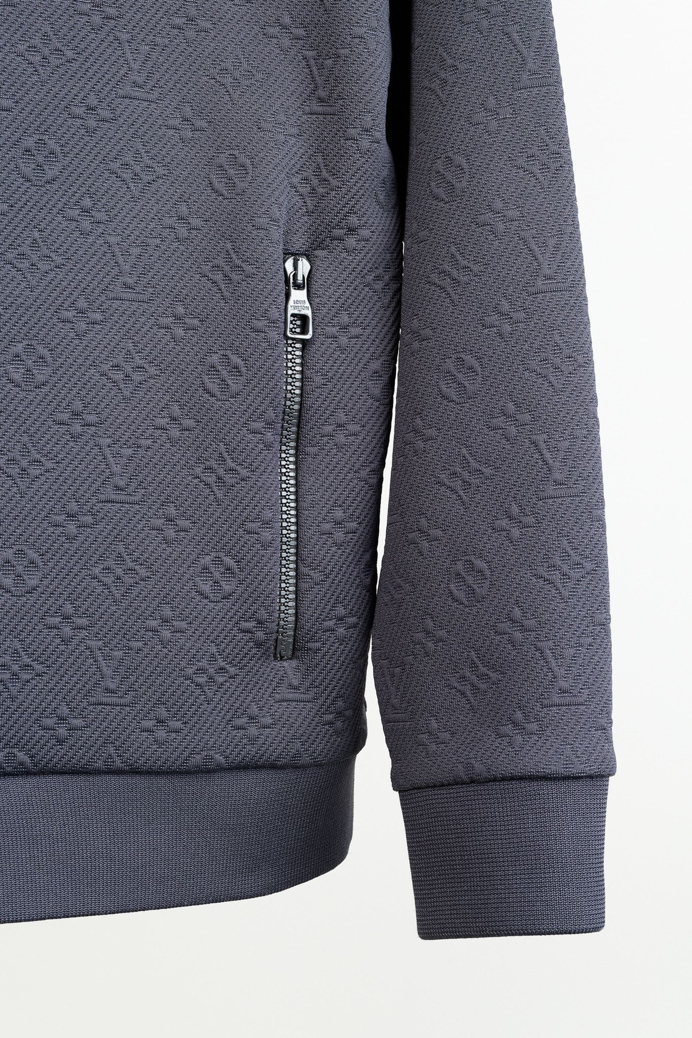 Louis Vuitton Louis Vuitton Grey Monogram Zip-Through Jacket Size US L / EU 52-54 / 3 - 6 Thumbnail