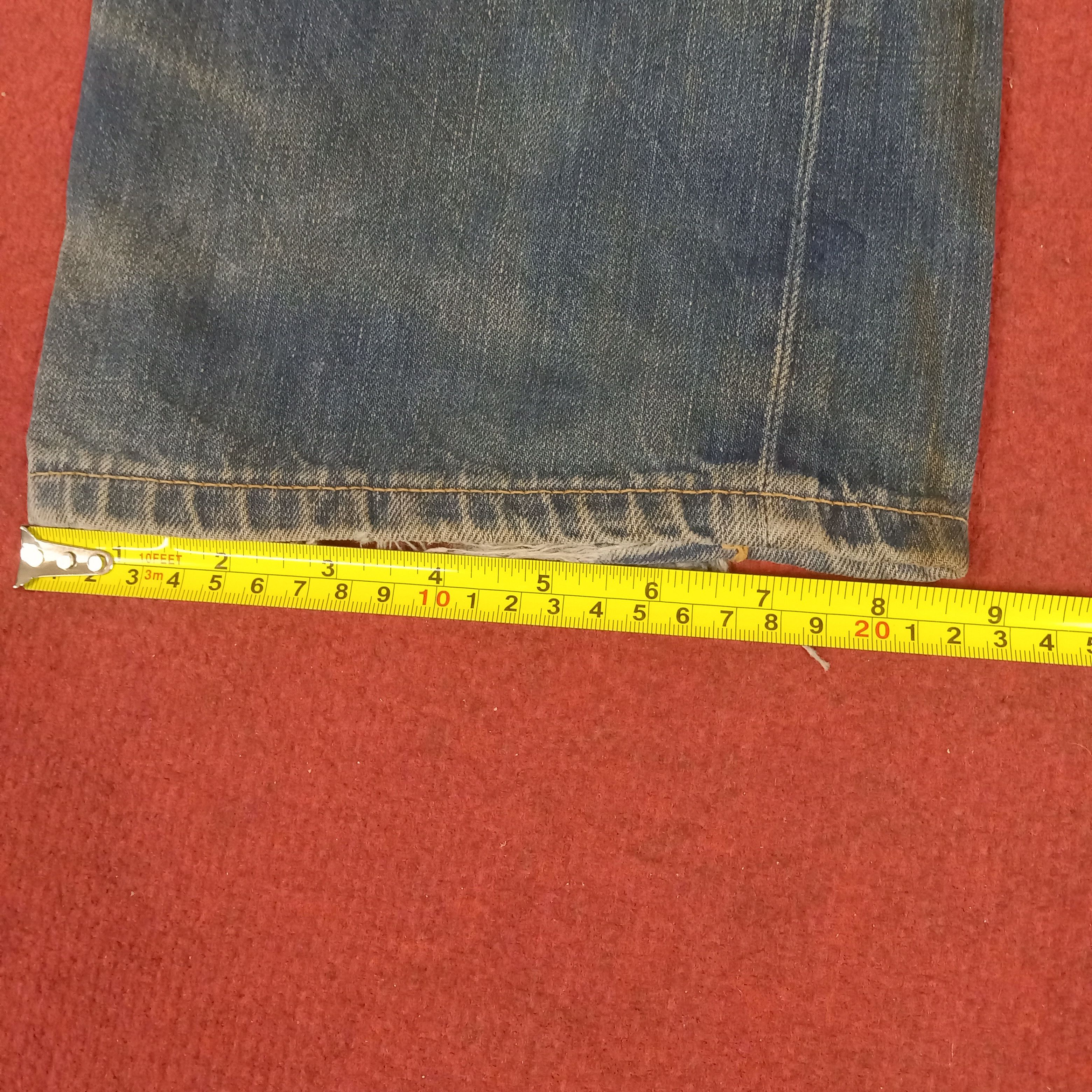 Lee Lee Streetwear Style Distressed Jeans Size US 31 - 12 Thumbnail