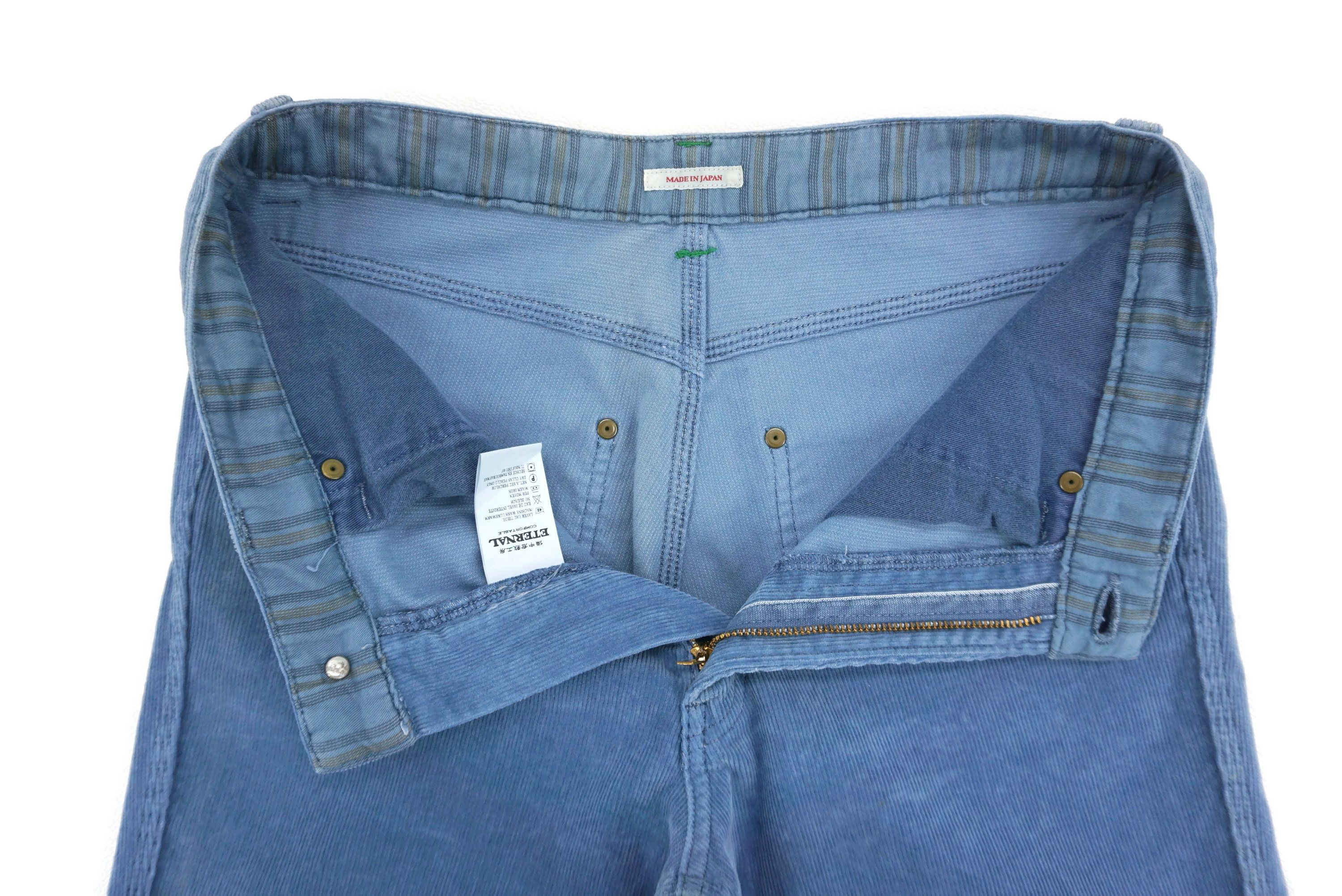 Japanese Brand Eternal Pants Size W30xL23.5 Cropped Corduroy Jorts Japan Size US 30 / EU 46 - 8 Thumbnail