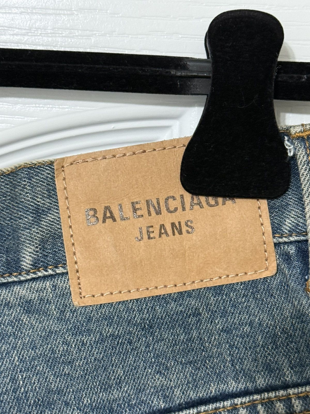 Balenciaga Balenciaga Destroyed Layered Pants SAMPLE Size US 30 / EU 46 - 7 Thumbnail