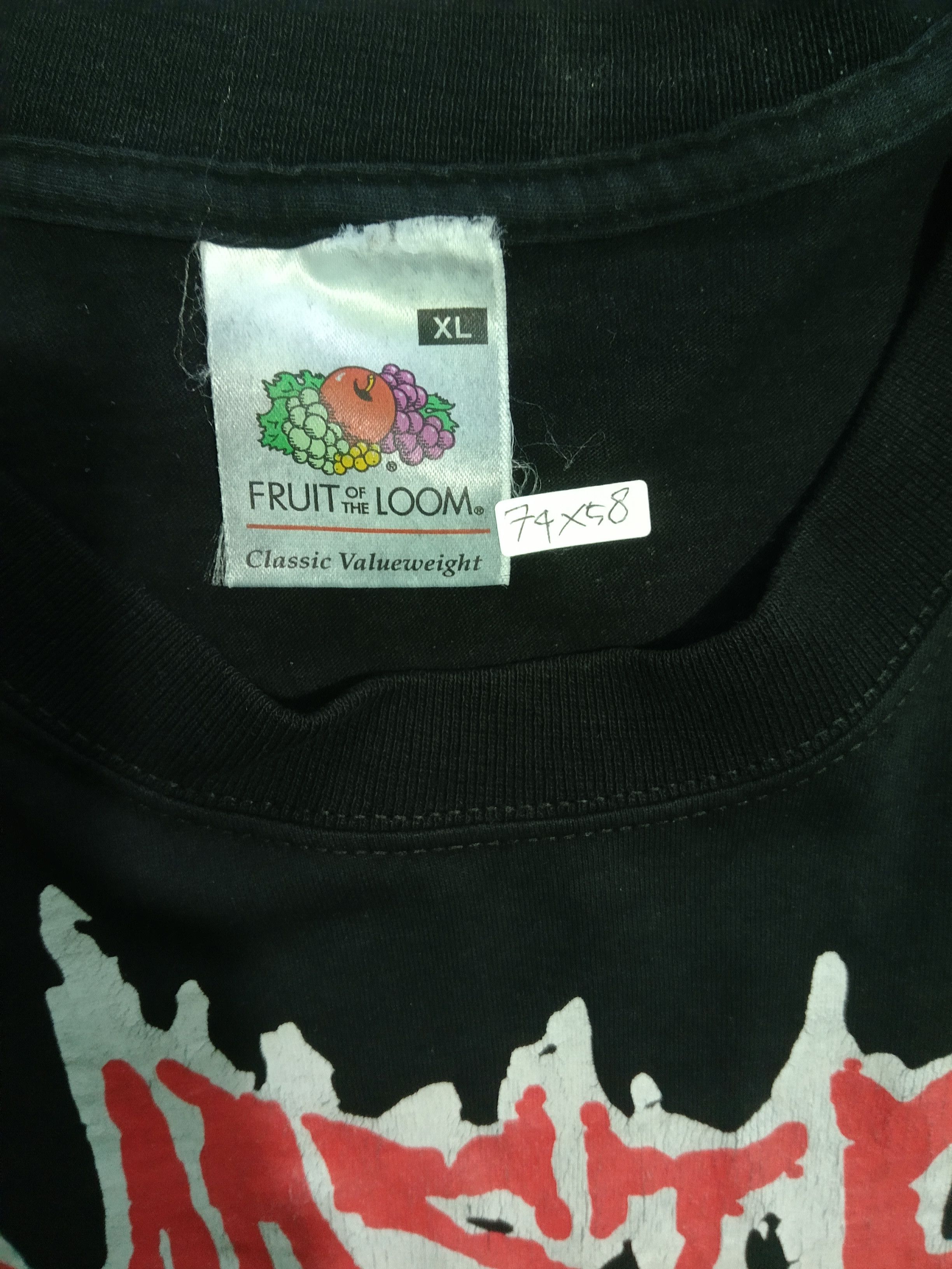 Band Tees × Vintage MASTER Paul speckmann is master Size US XL / EU 56 / 4 - 5 Thumbnail