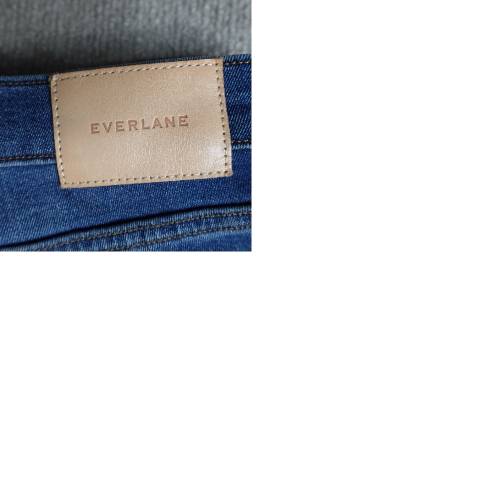 Everlane Everlane Jeans Womens 29 Blue Vintage Ankle Skinny Button Hem Regular Size 29 Blue Jeans Women Vintage Skinny Ankle Button 29" Size 29" - 9 Thumbnail