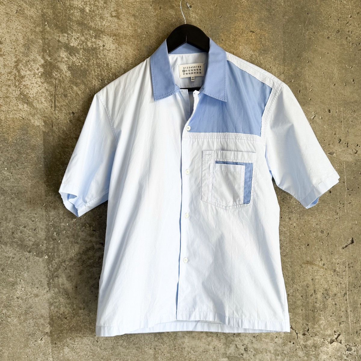 Maison Margiela Maison Margiela SS18 Reconstructed Pocket Button Up Shirt Size US M / EU 48-50 / 2 - 2 Thumbnail