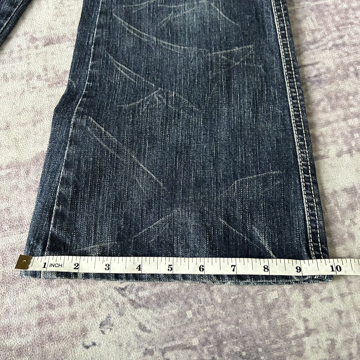 If Six Was Nine 503 Super Flared Mudwash Jeans Size 31" - 14 Thumbnail