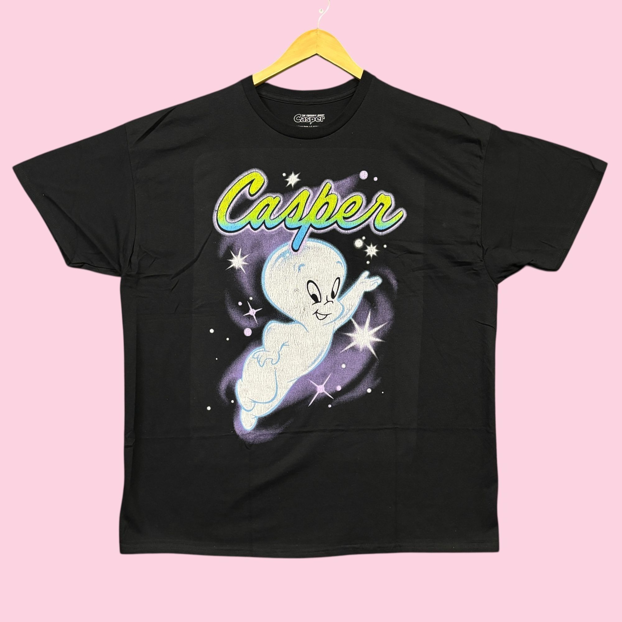 Other Casper The Friendly Ghost Airbrush Cartoon Poster Tee 2X Size US XXL / EU 58 / 5 - 1 Thumbnail