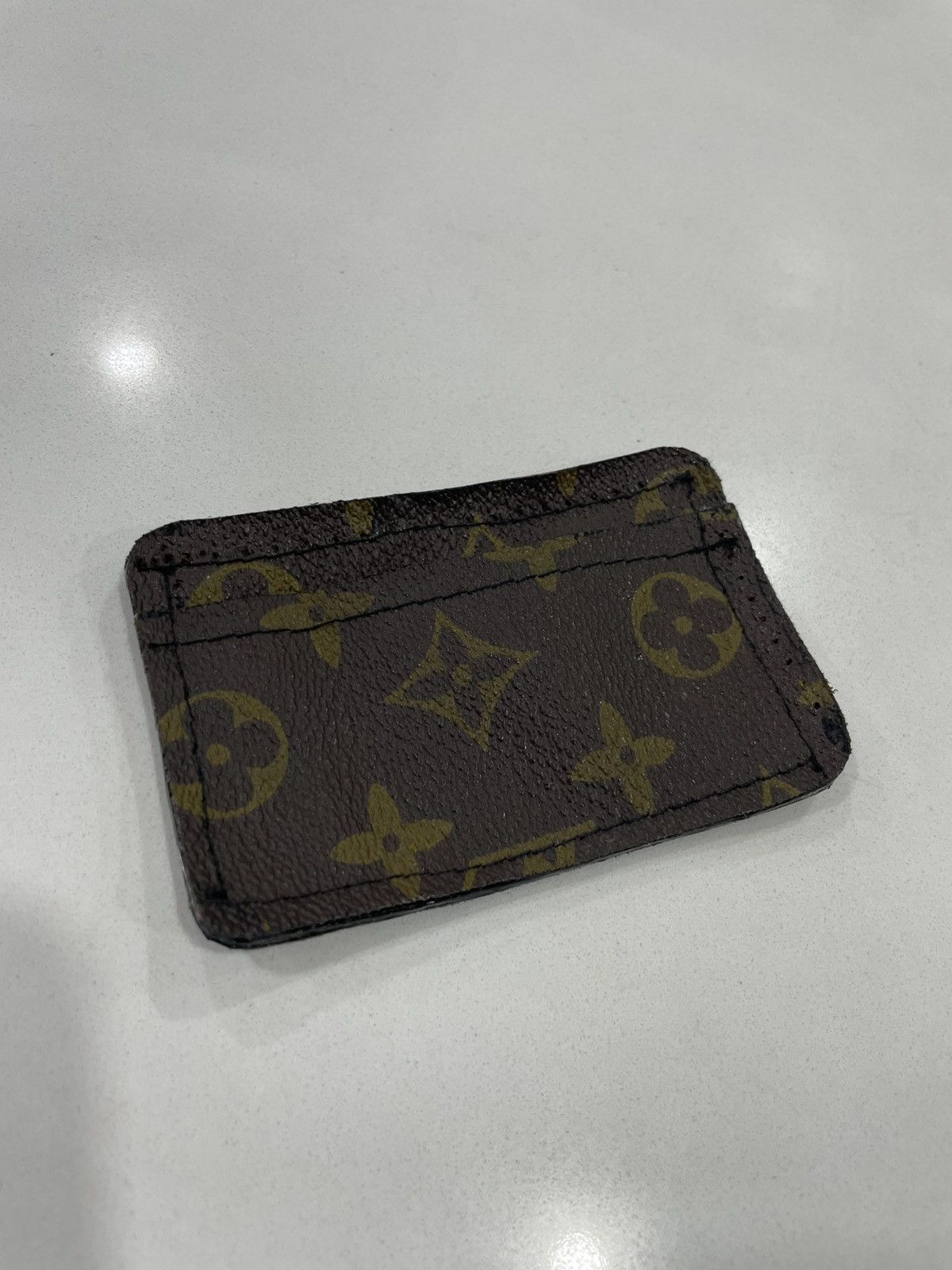 Louis Vuitton Vintage repurposed Louis Wallet card holder Size ONE SIZE - 5 Thumbnail