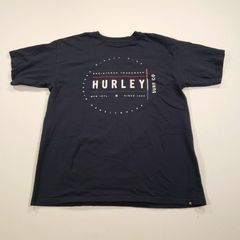 Hurley, Shirts, Nice Y2k Hurley Brand Navy Blue Surf Tshirt Mens L