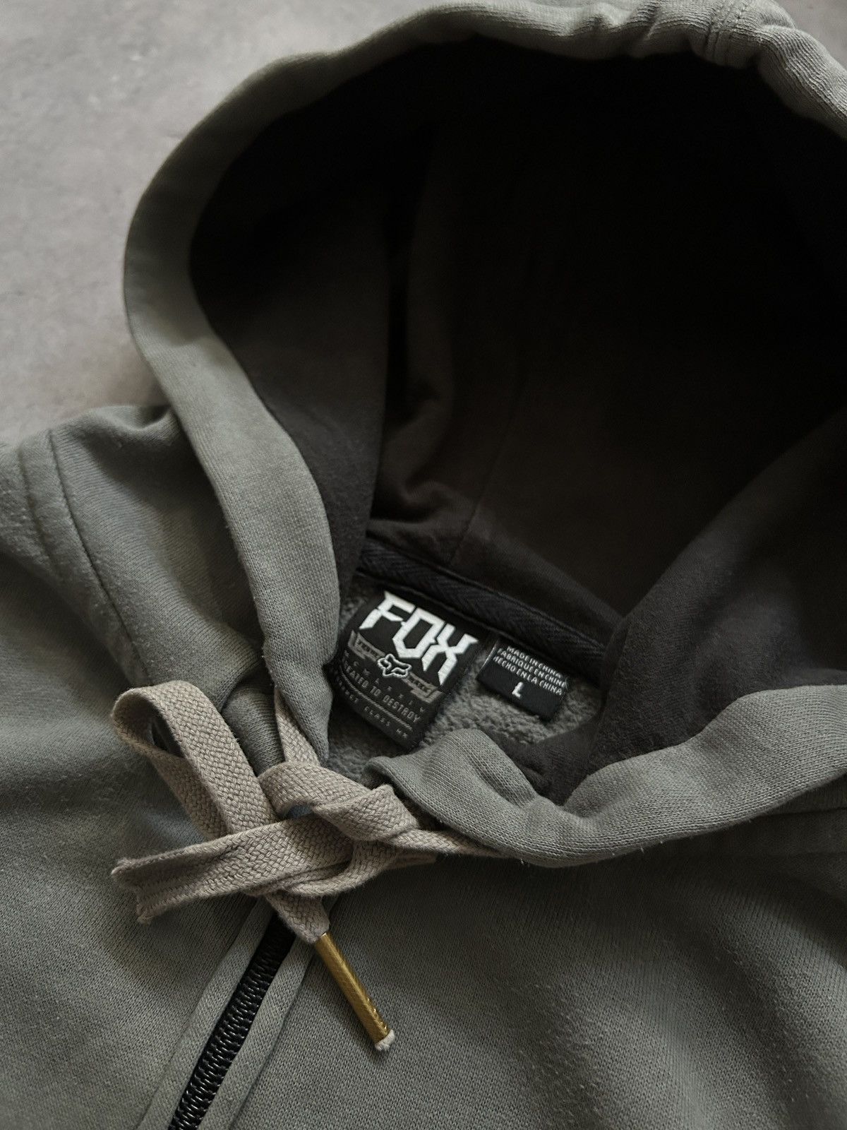 Fox Racing Vintage Fox Racing big logo y2k zip-hoodies mens Size US L / EU 52-54 / 3 - 5 Thumbnail