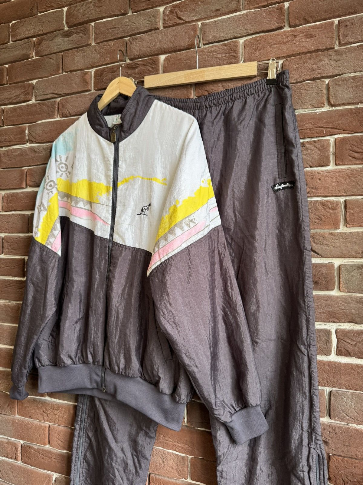 Thunderdome × Vintage Vintage Australian 90s Tracksuit XL Jacket Pants Gabber Wear Size US XL / EU 56 / 4 - 4 Thumbnail