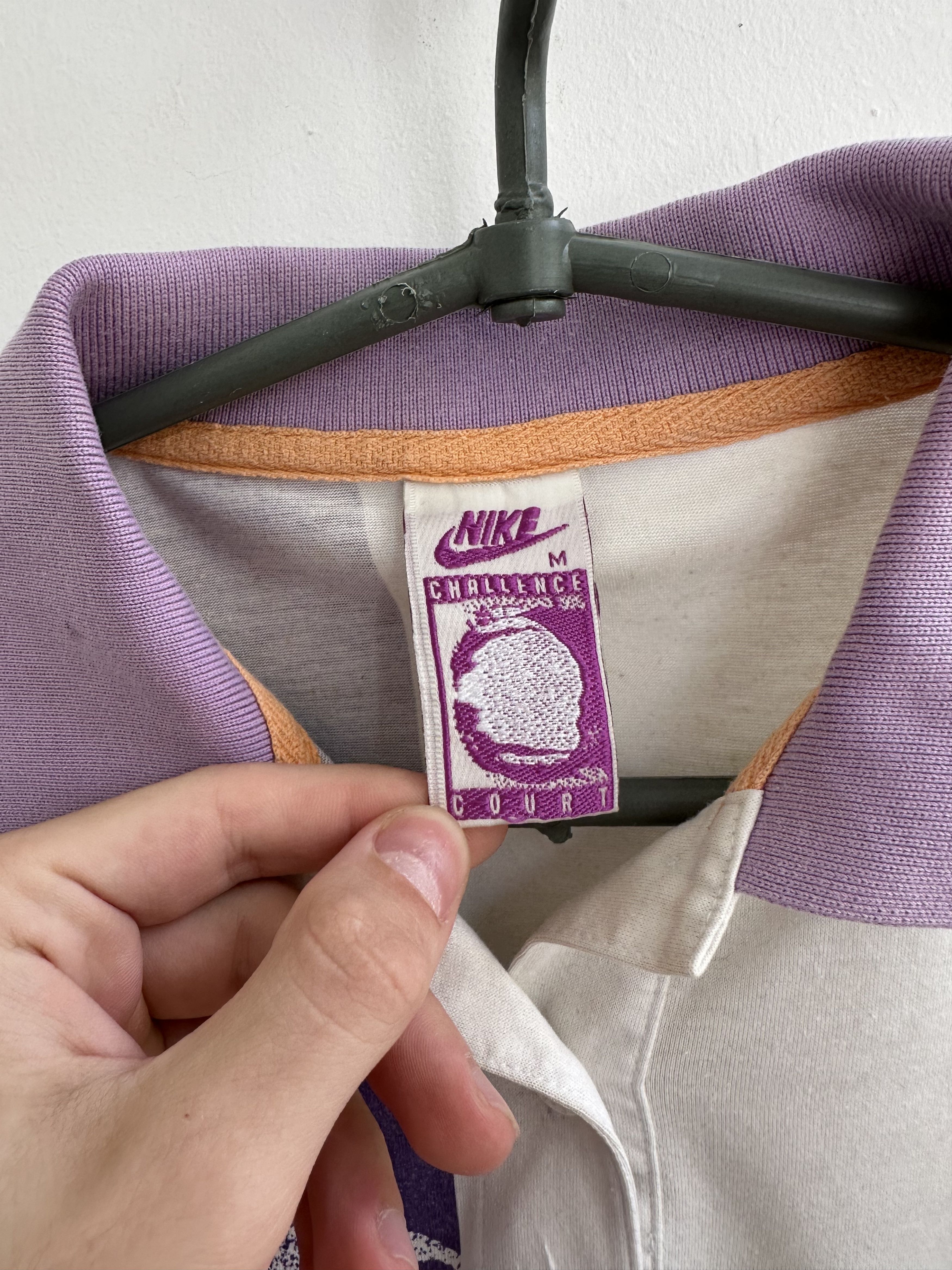 Nike × Vintage Vintage Nike Challenge Court Agassi T shirt Size US M / EU 48-50 / 2 - 5 Thumbnail