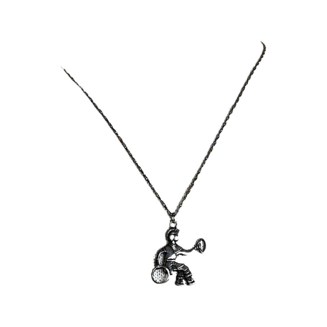 Vintage Vintage Sterling Silver Native American Hoop Dancer Pendant Size ONE SIZE - 1 Thumbnail