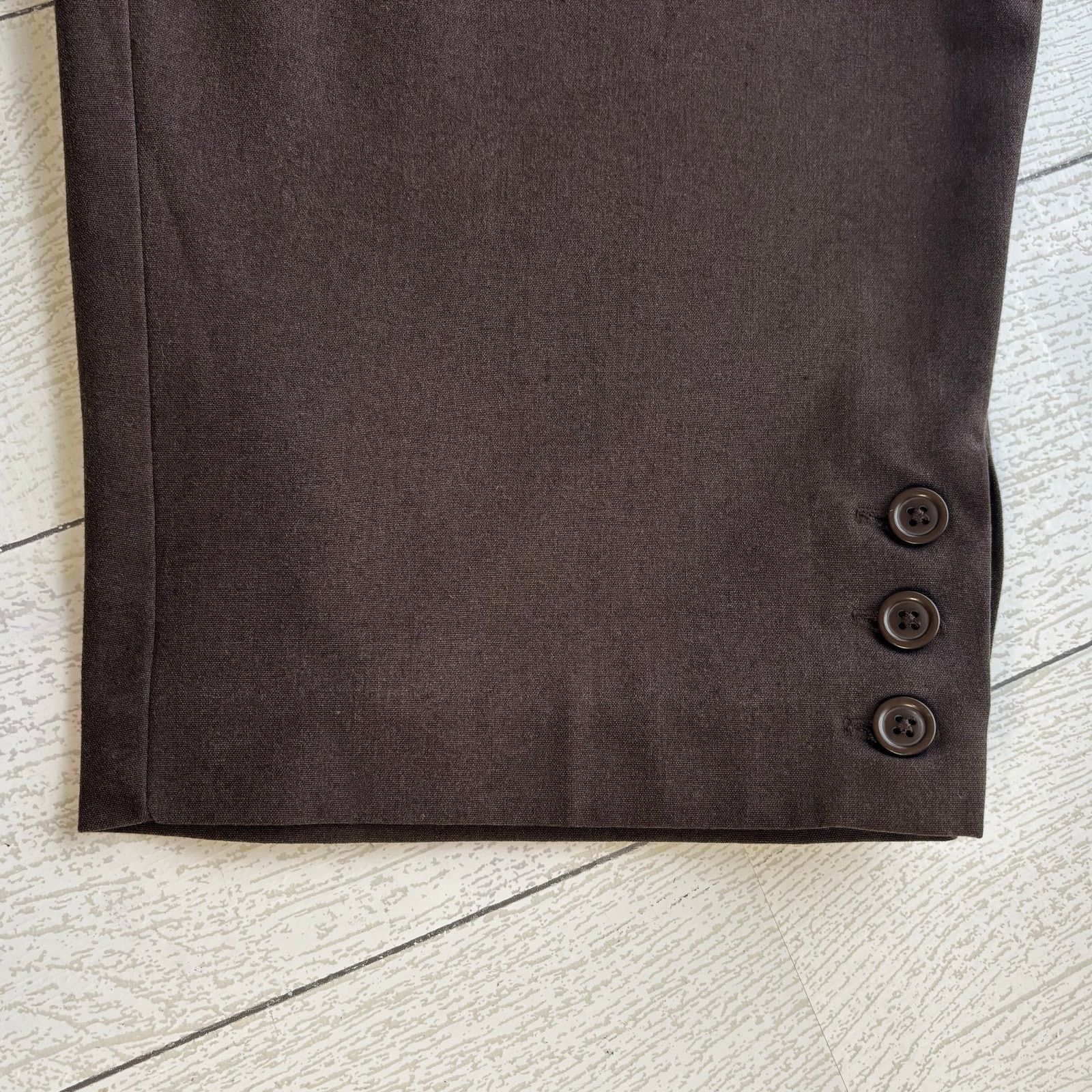 Other Dressbarn Brown Capri Pants Size 16W Size 38" / US 16 / IT 52 - 7 Thumbnail