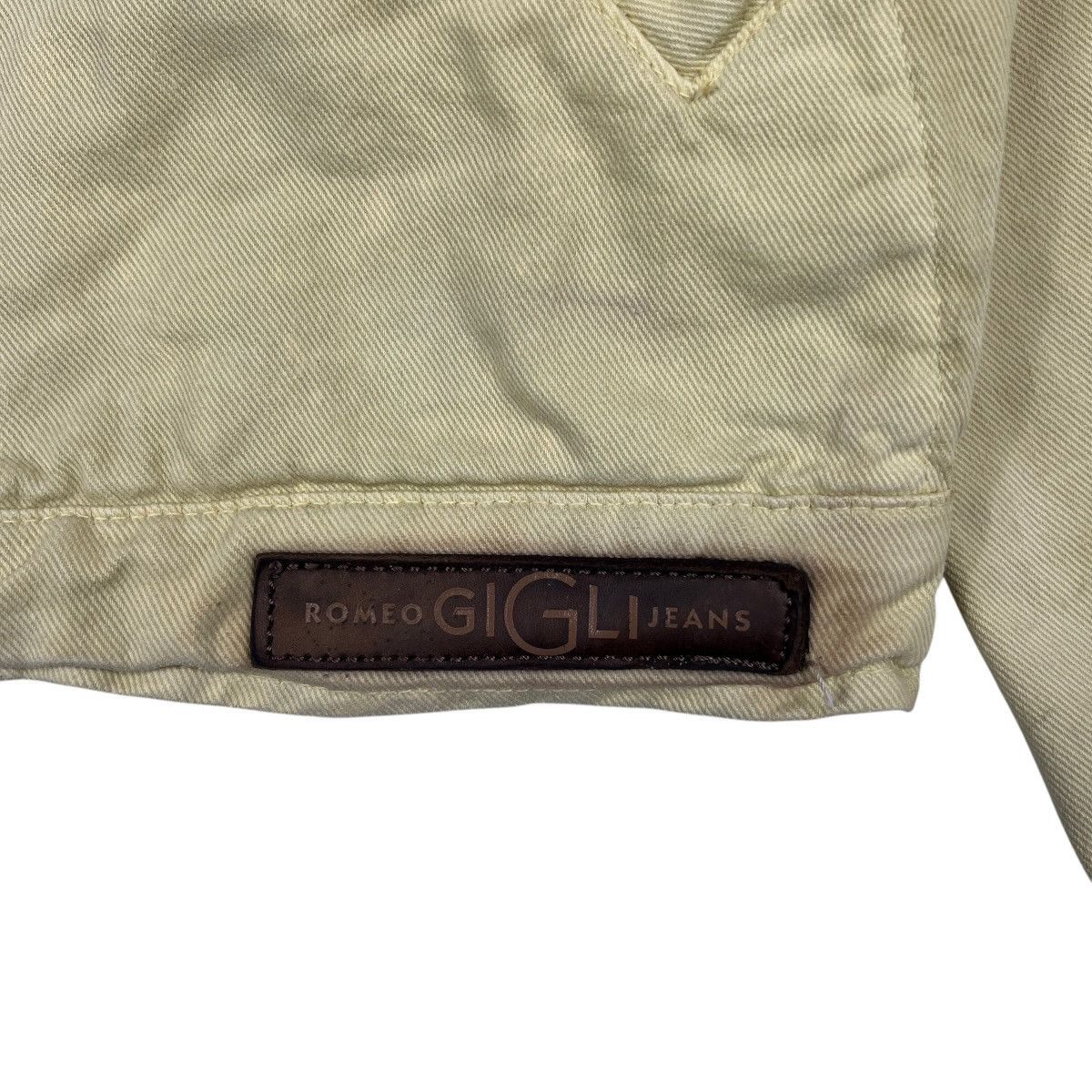 Romeo Gigli RARE VINTAGE ROMEO GIGLI DENIM TRUCKER JACKET MADE IN ITALY Size US M / EU 48-50 / 2 - 16 Thumbnail