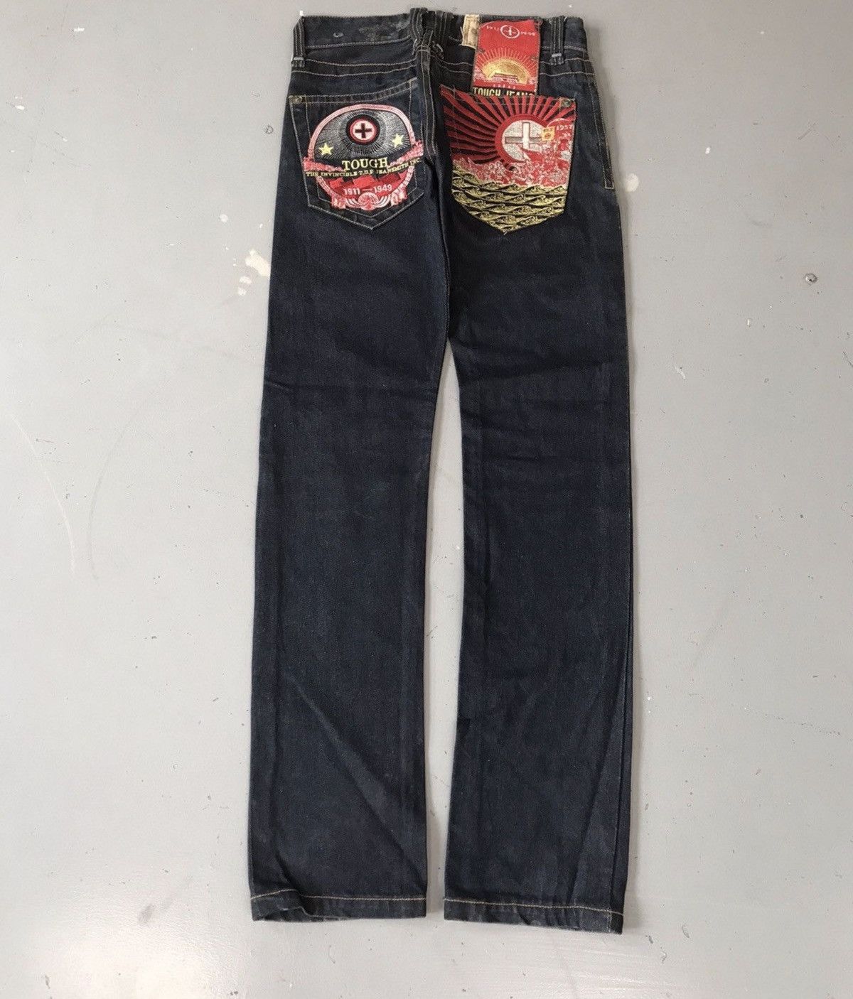 Coogi Vintage tough smith jeans embroidered denim Size US 29 - 1 Thumbnail