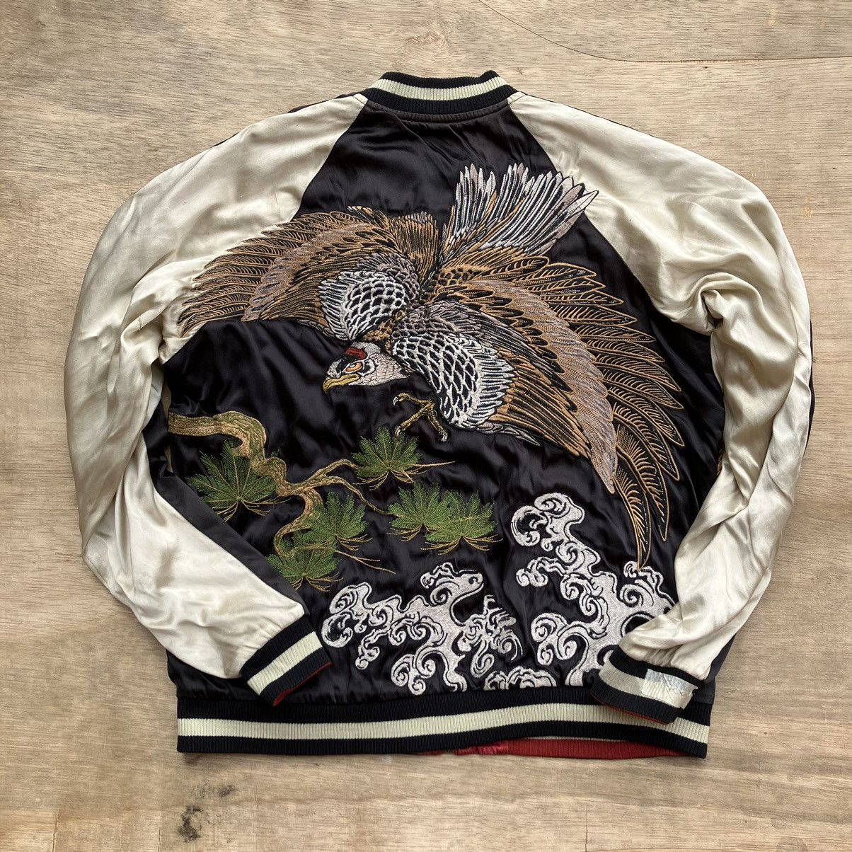 Japanese Brand THE JAPANESE TRADITION SUKAJAN REVERSIBLE VINTAGE JACKET Size US L / EU 52-54 / 3 - 8 Thumbnail