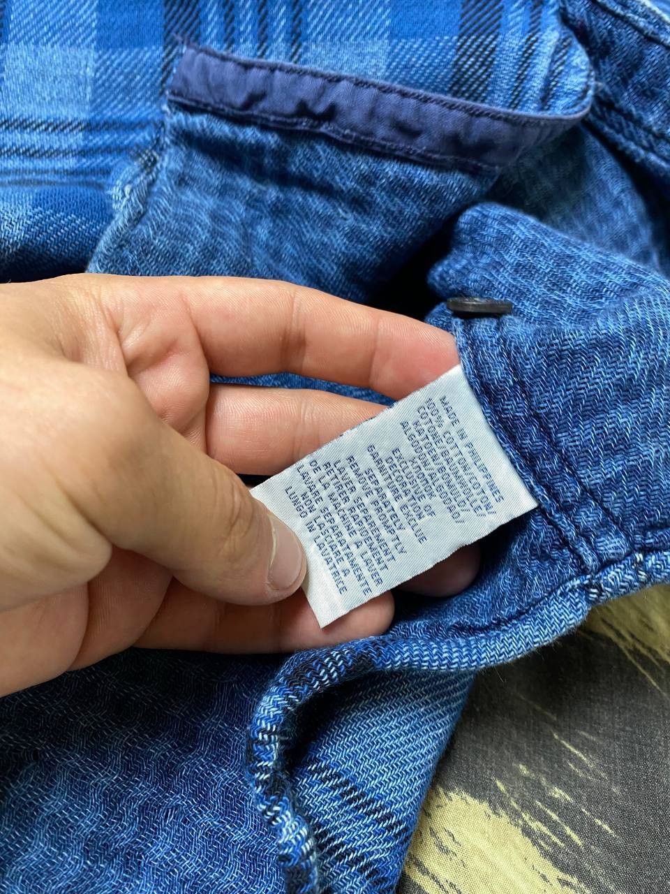 Polo Ralph Lauren × Vintage Polo Ralph Lauren Plaid Button Up Long Sleeve Size US L / EU 52-54 / 3 - 4 Thumbnail