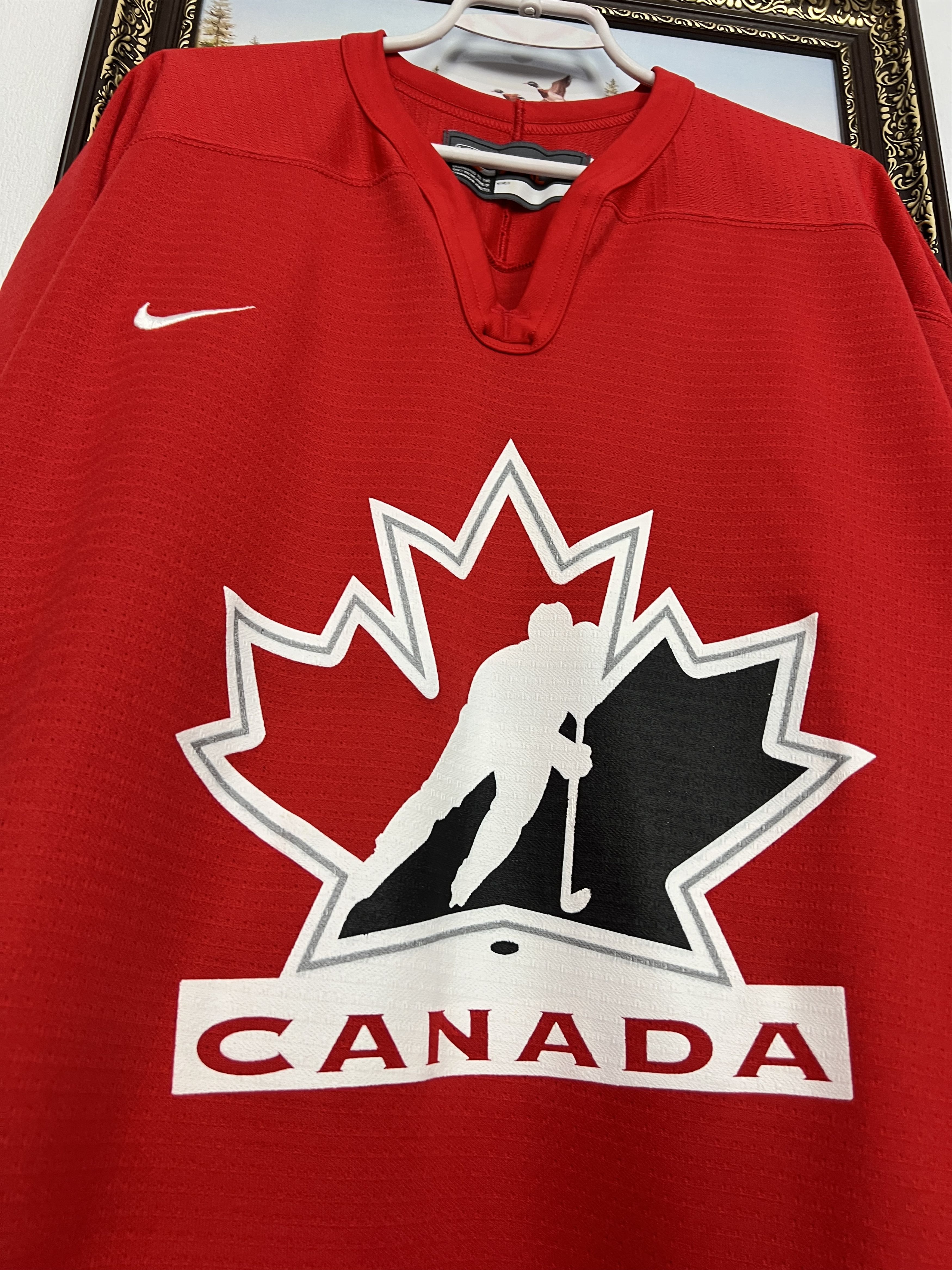 Nike Vintage National Team Canada Ice Hockey Jersey Shirt Trikot Size US XXL / EU 58 / 5 - 3 Thumbnail