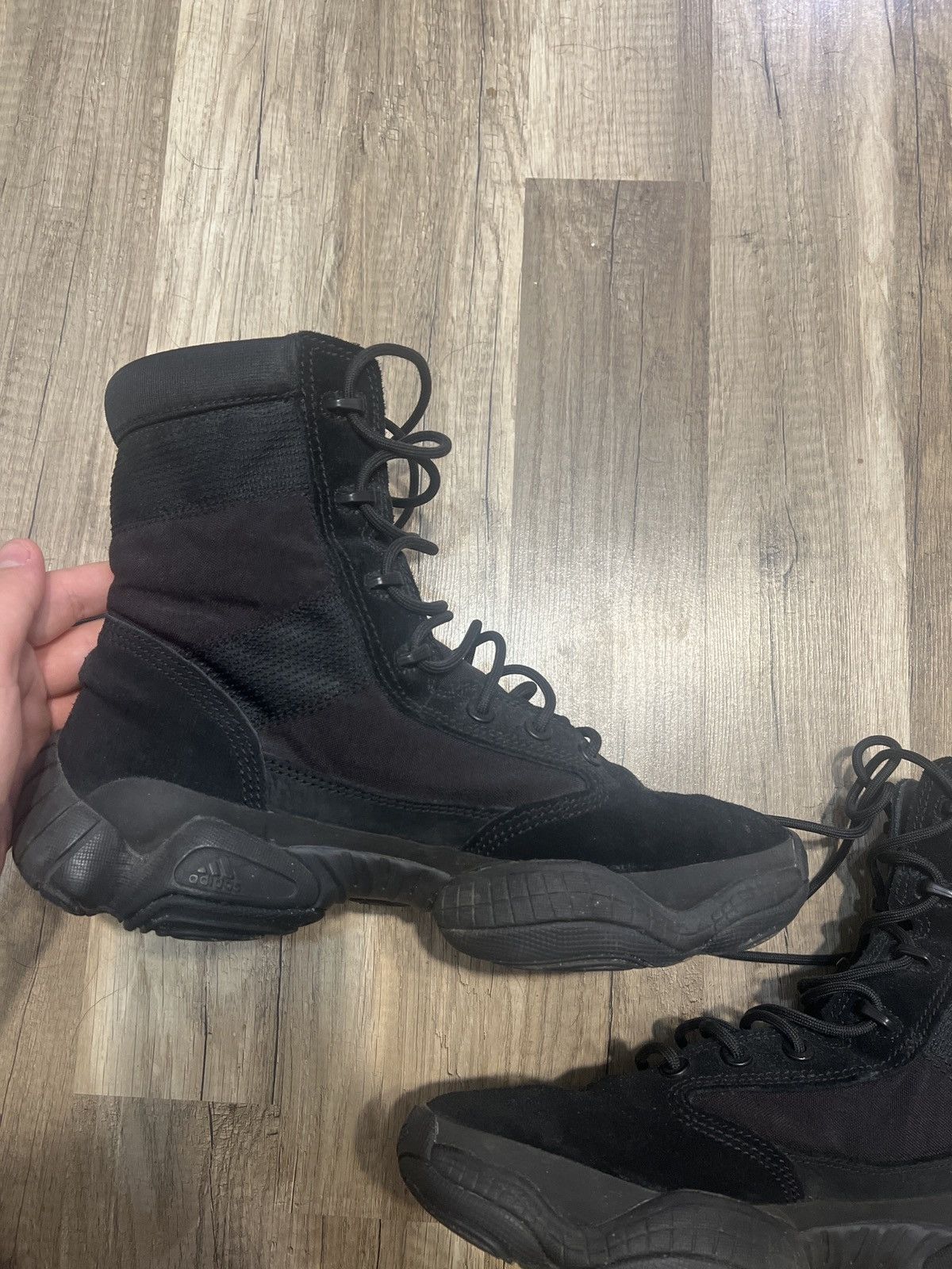 Adidas × Yeezy Yeezy 500 high tactical boot black Size US 11.5 / EU 44-45 - 2 Thumbnail