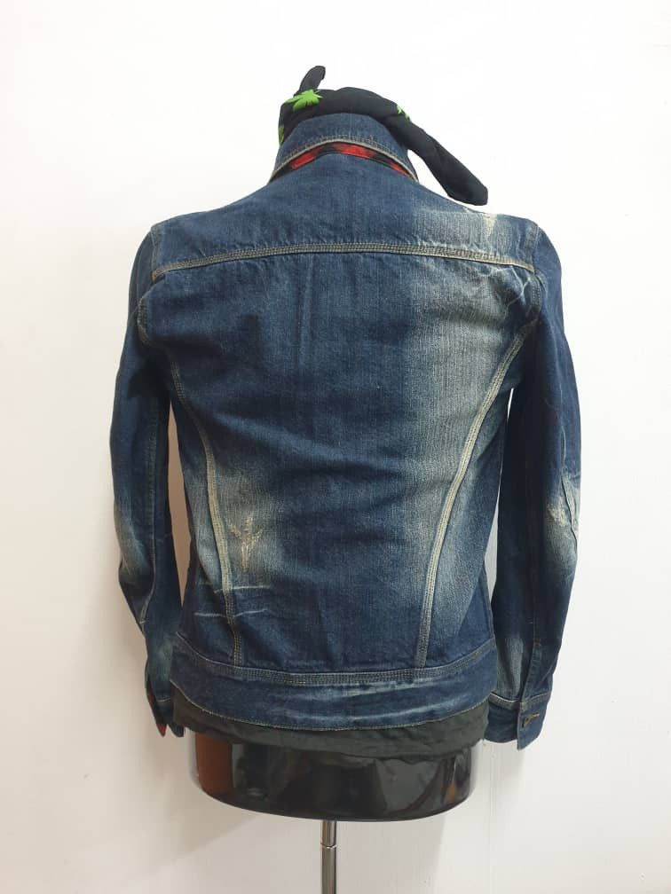 Japanese Brand Mind Blow Japan brand blue raw denim jacket Size US M / EU 48-50 / 2 - 10 Thumbnail