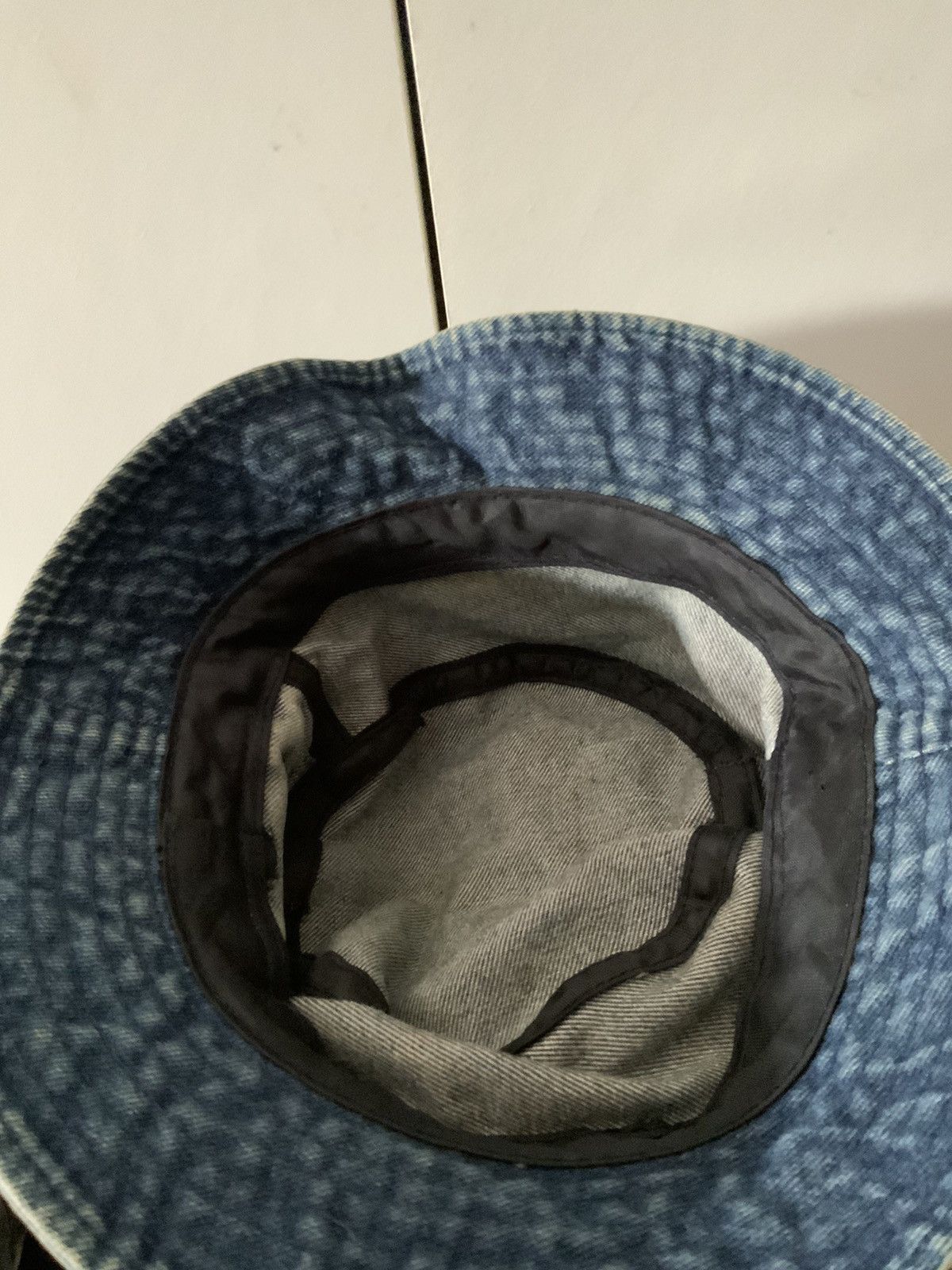 Hat Club Light Wash Fade Pocket Zip Denim Bucket Hat Size ONE SIZE - 8 Thumbnail