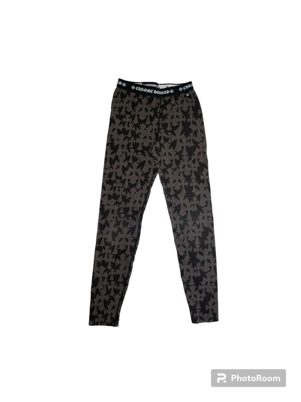 image of Chrome Hearts Long Johns in Black, Women's (Size 26)