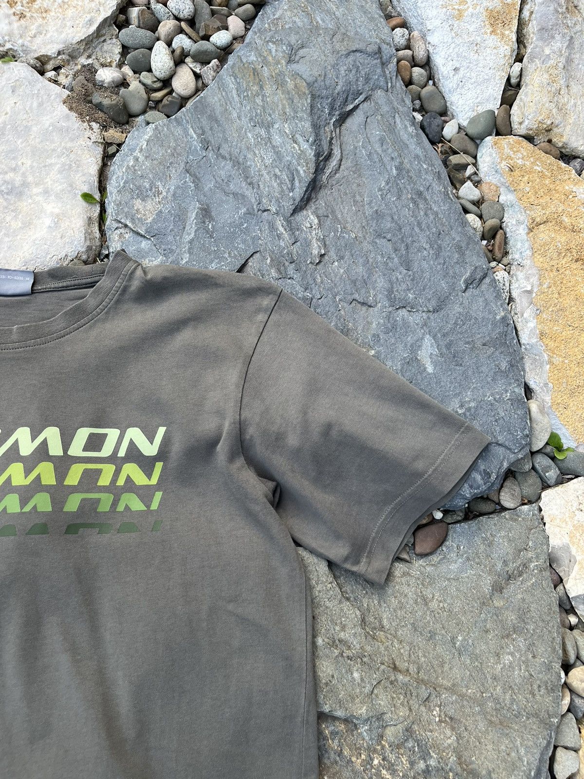 Salomon × Vintage Salomon vintage y2k outdoor big logo shadow tee t-shirt Size US L / EU 52-54 / 3 - 2 Thumbnail