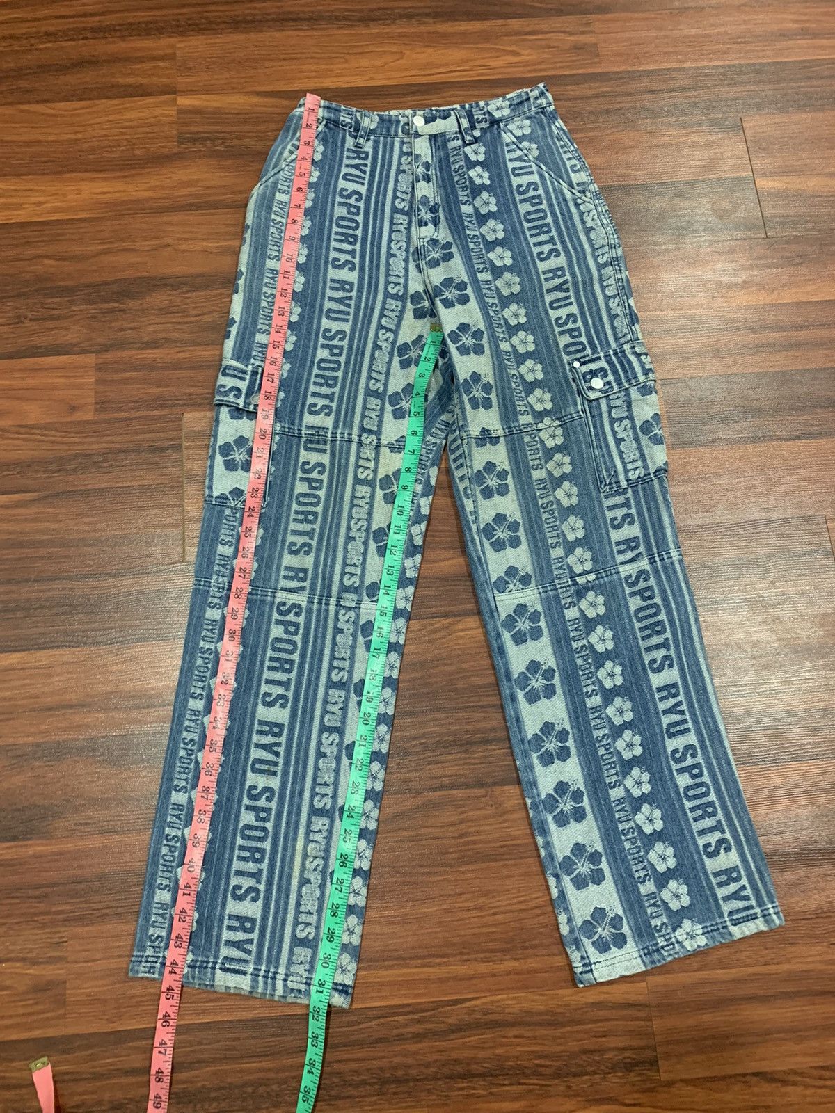 If Six Was Nine Ryu Sports Fullprint Cargo Pants Size US 28 / EU 44 - 5 Thumbnail
