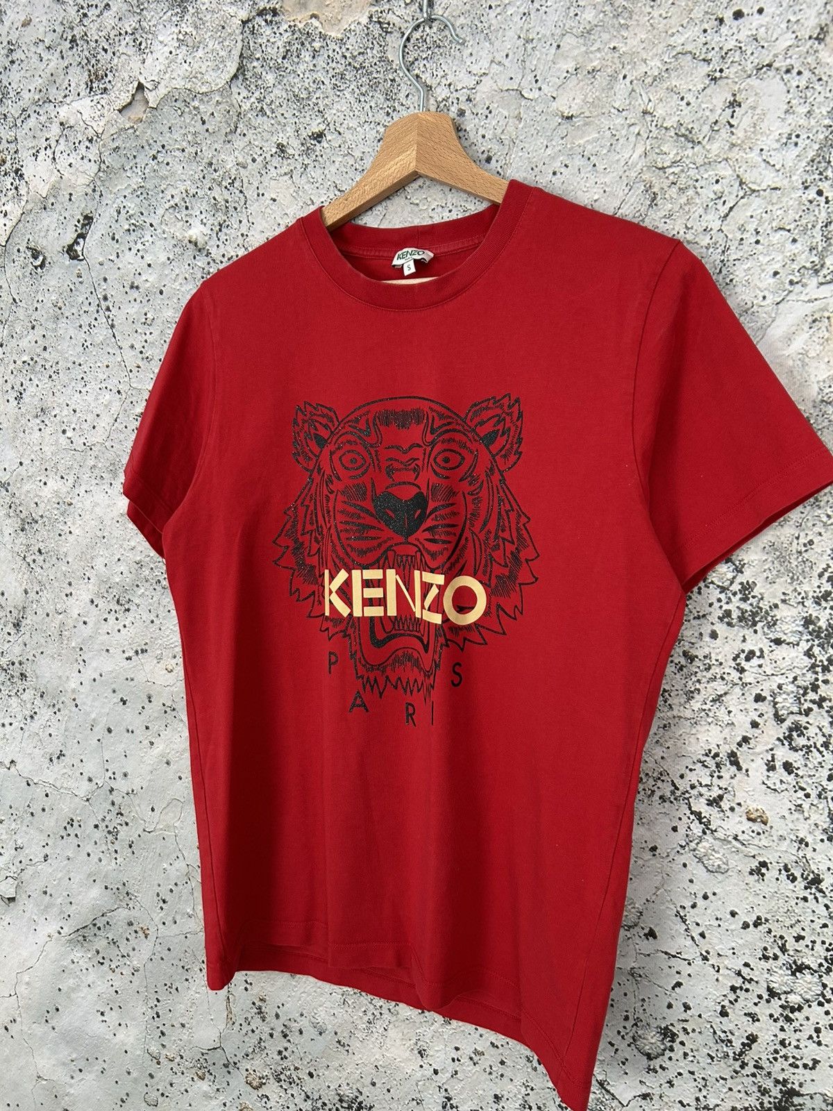 Kenzo Kenzo Paris Tiger Graphic Tee Streetwear Vintage Designer Size US S / EU 44-46 / 1 - 2 Thumbnail