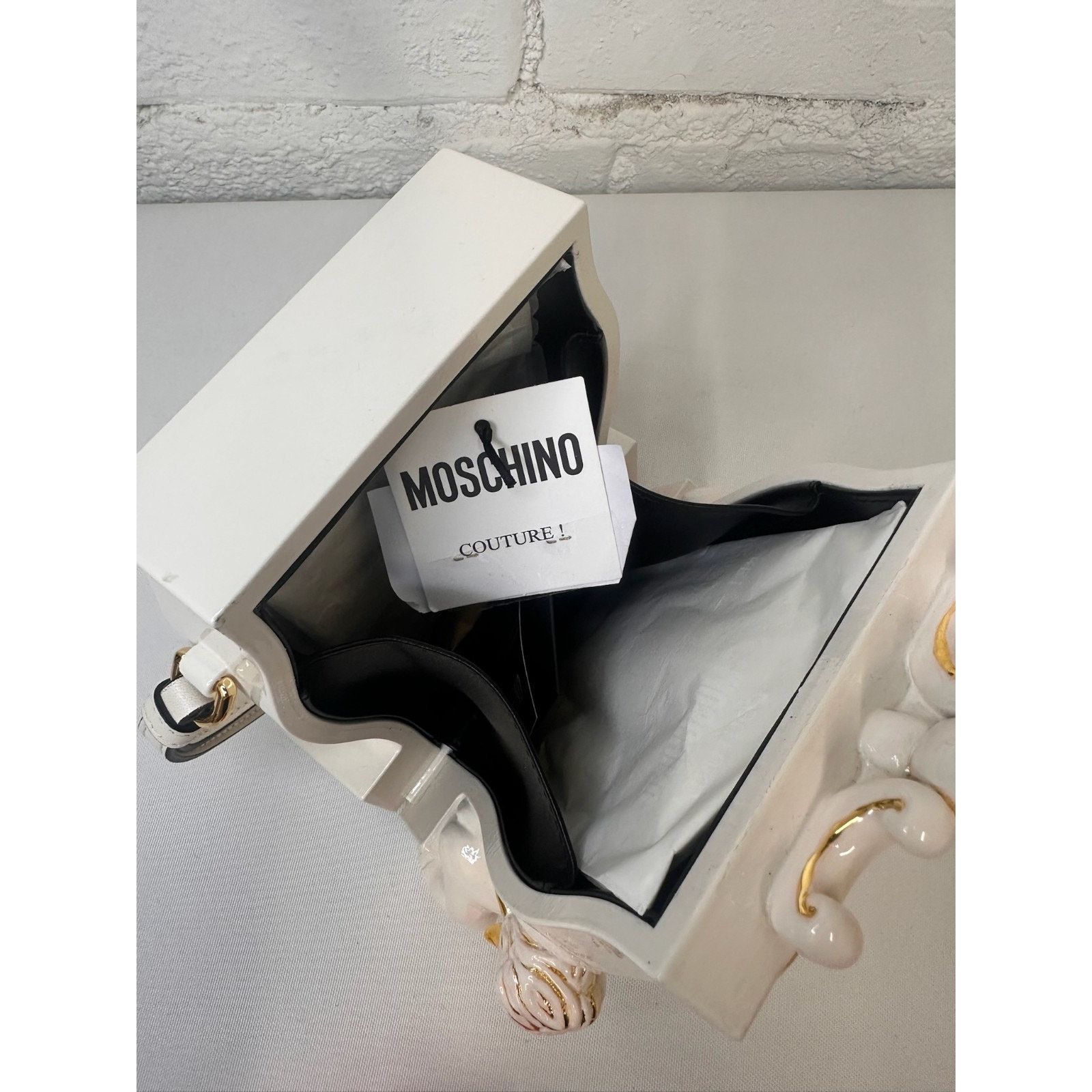 Moschino AW22 MOSCHINO Couture Jeremy Scott Clock Clutch Handbag Size ONE SIZE - 17 Thumbnail