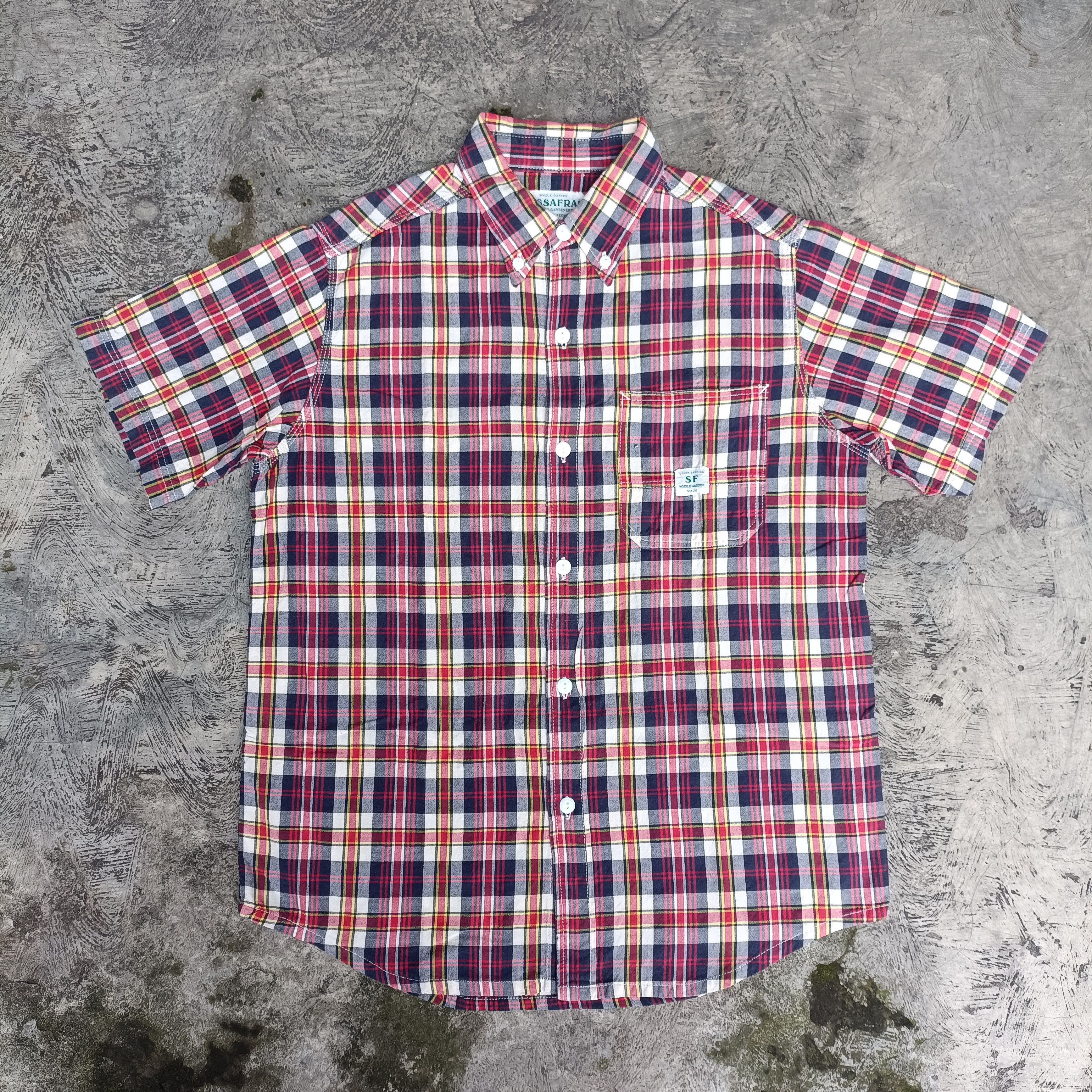 Sassafras Sassafras Plaid Flannel Short Sleve Size US M / EU 48-50 / 2 - 1 Thumbnail