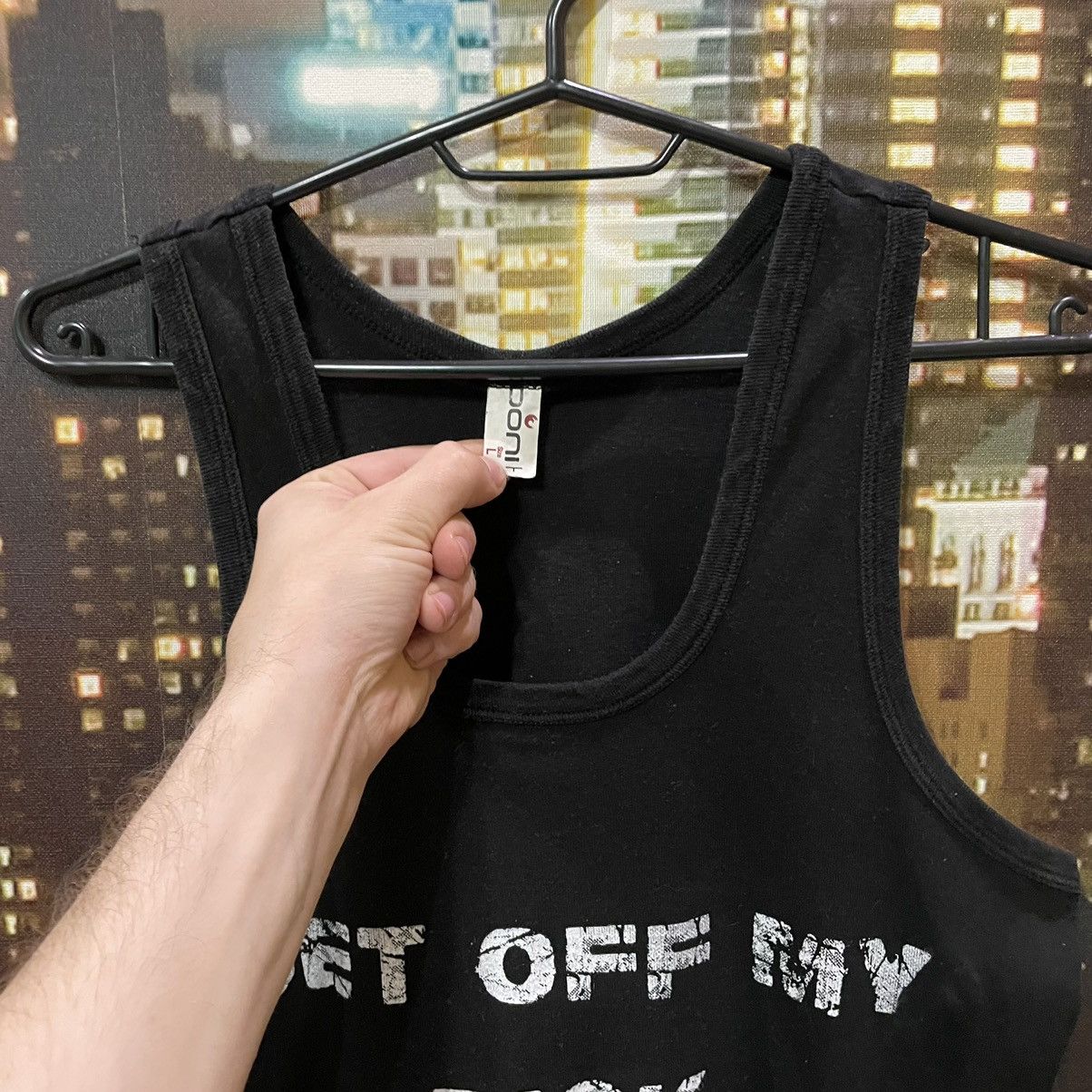 Vintage Vintage 90s Graphic Tank Top Humor Streetwear Punk Washed M Size US M / EU 48-50 / 2 - 5 Thumbnail