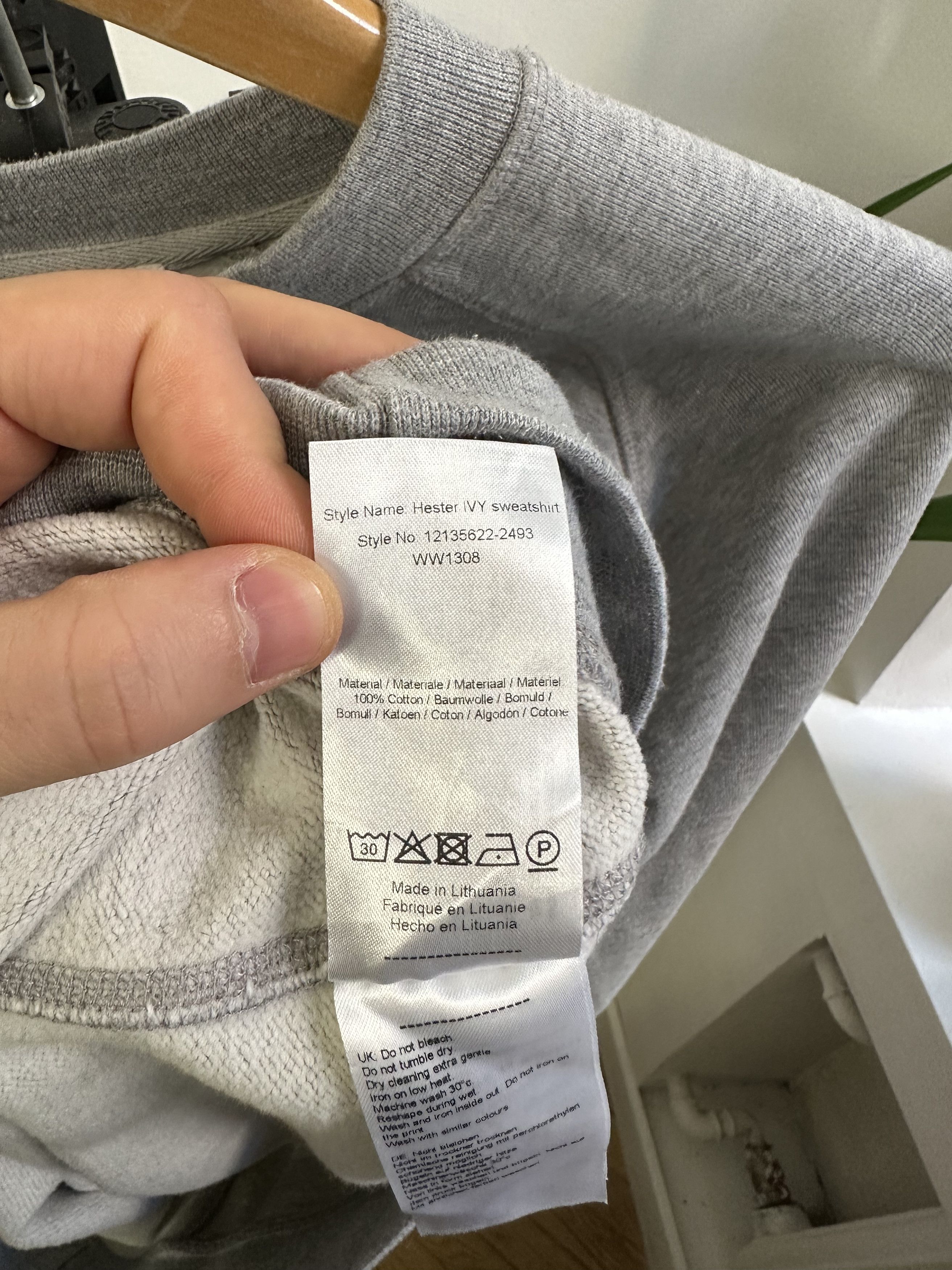 Wood Wood Wood Wood Hester Ivy Sweatshirt Grey M Men's Size US M / EU 48-50 / 2 - 5 Thumbnail